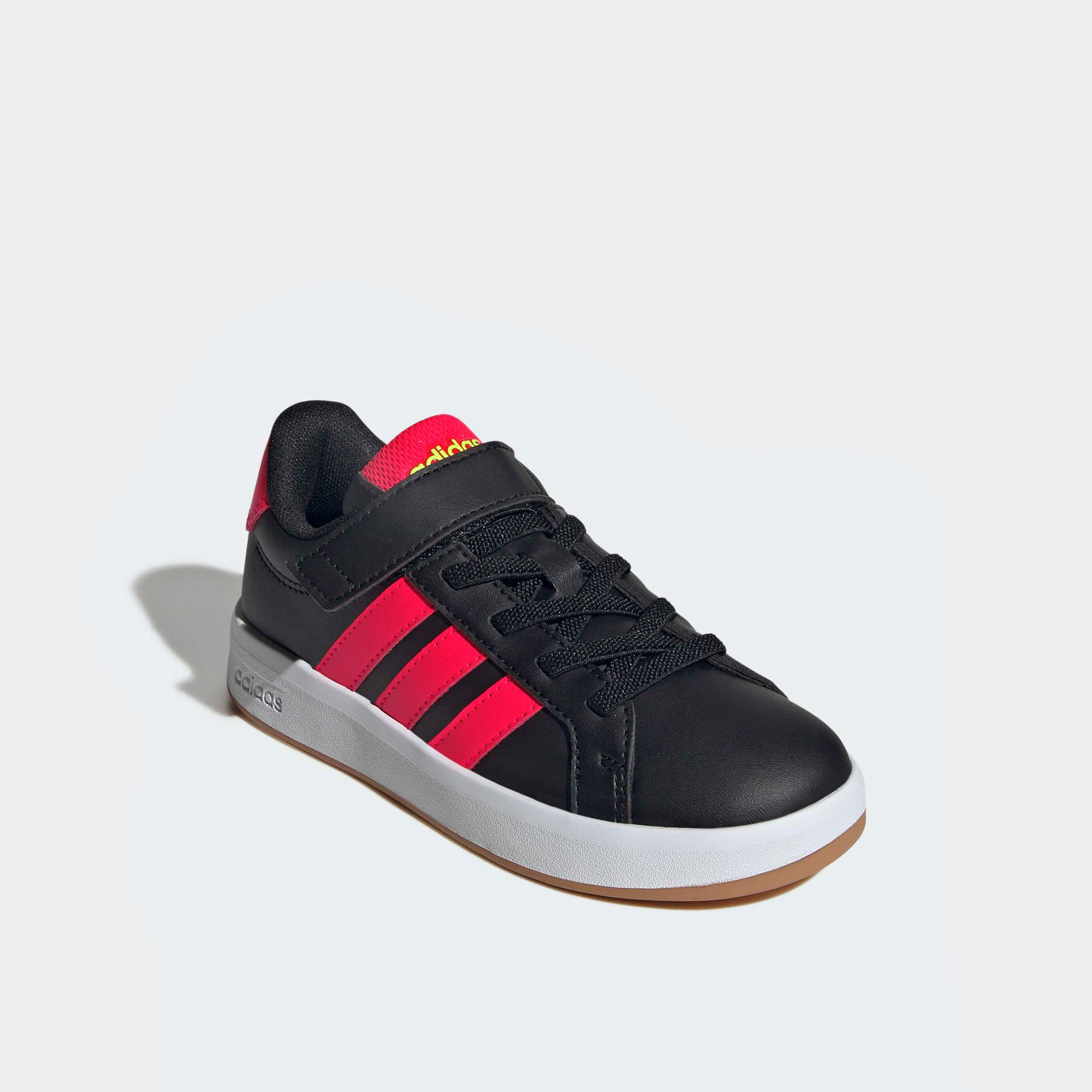 حذاء سنيكرز بشريط لاصق "جراند كورت 3.0 إي إل" للأولاد من أديداس-sports-boys-shoes-image-1