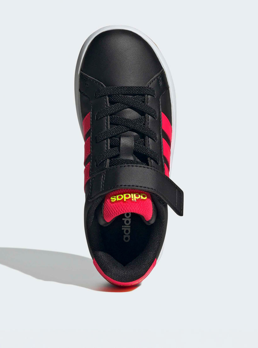 حذاء سنيكرز بشريط لاصق "جراند كورت 3.0 إي إل" للأولاد من أديداس-sports-boys-shoes-image-4