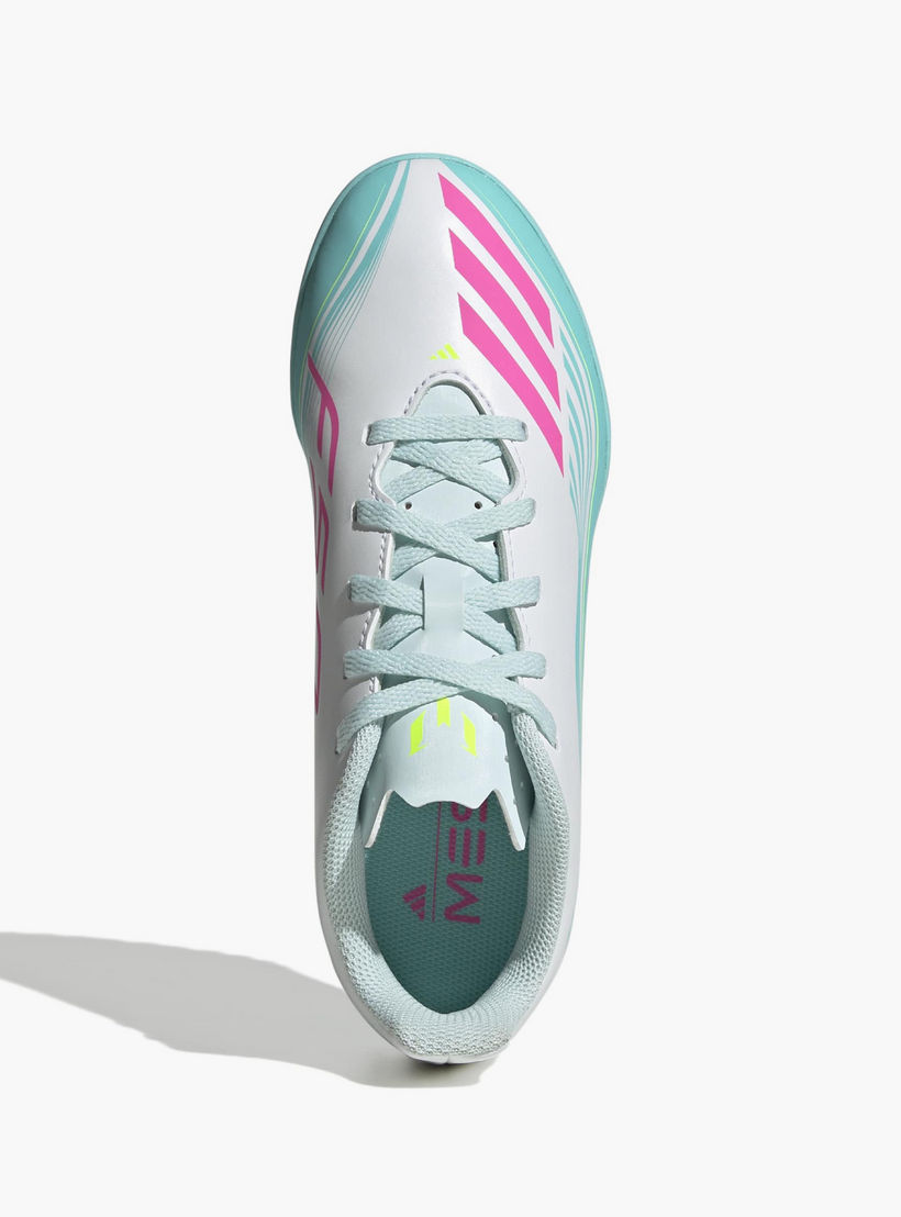Adidas Boys F50 Messi Club TF Lace-Up Football Turf Shoes-sports-boys-shoes-image-3