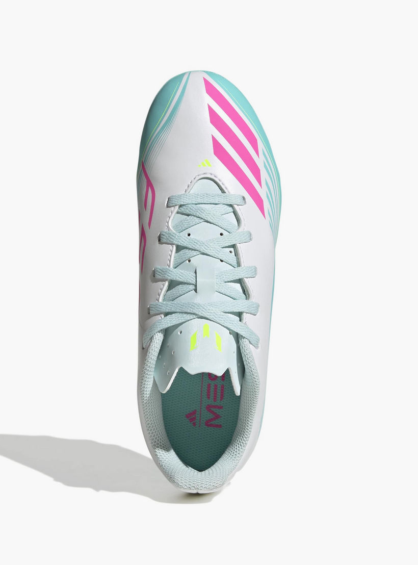 Adidas Boys F50 Messi Club FG/MG Lace-Up Football Firm Ground Shoes-sports-gear-football-shoes-firmground-image-3