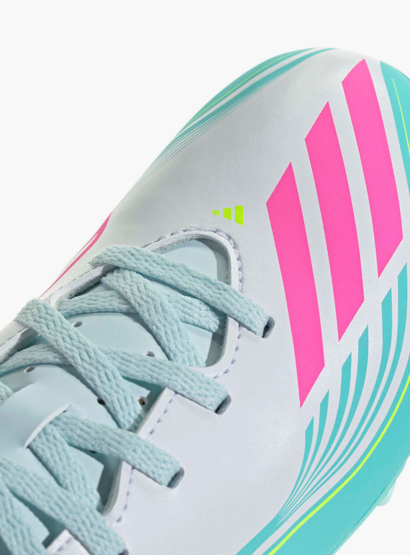 Adidas Boys F50 Messi Club FG/MG Lace-Up Football Firm Ground Shoes-sports-gear-football-shoes-firmground-image-6