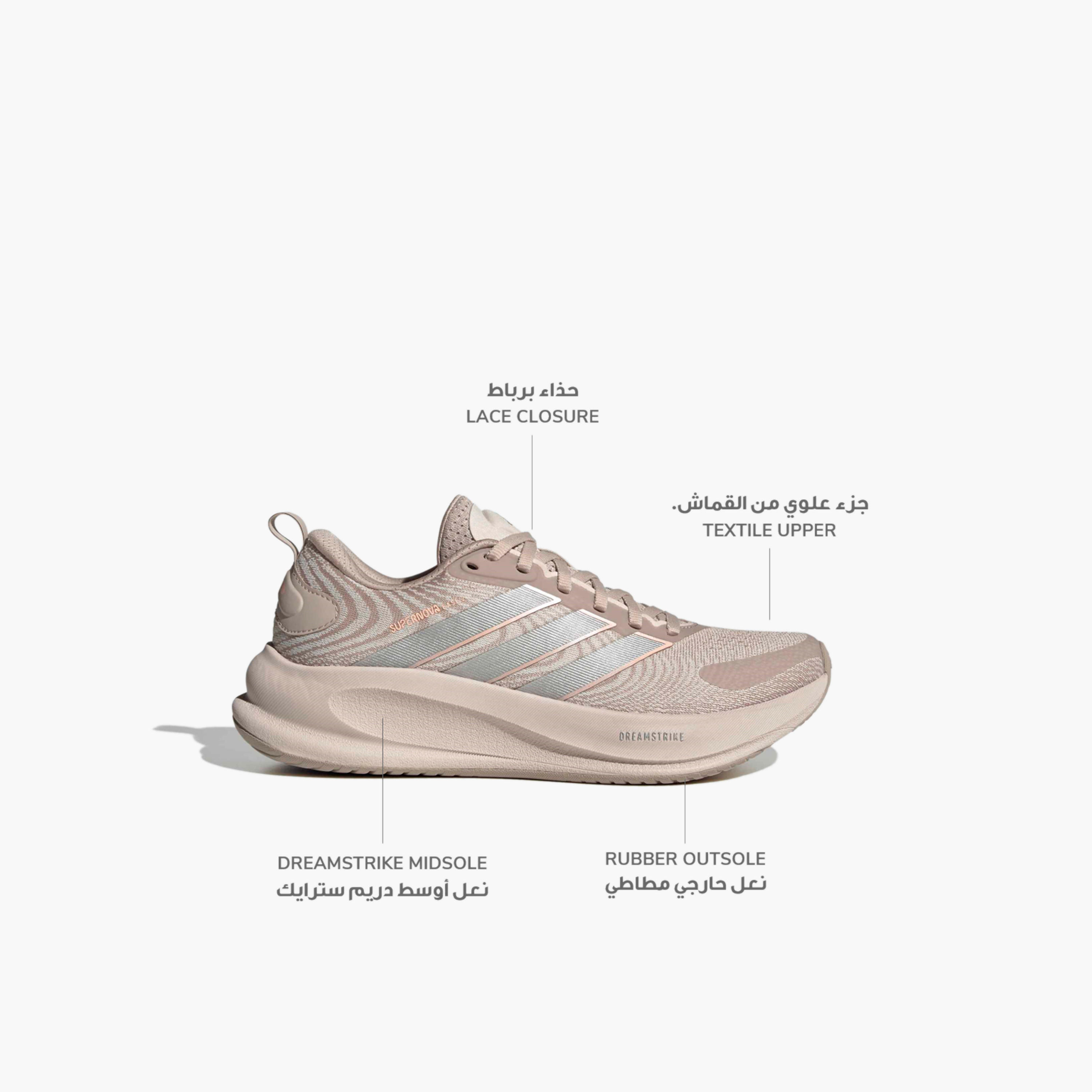 Adidas Women Supernova Ease 2 Lace-Up Sports Shoes-sports-women-shoes-image-2