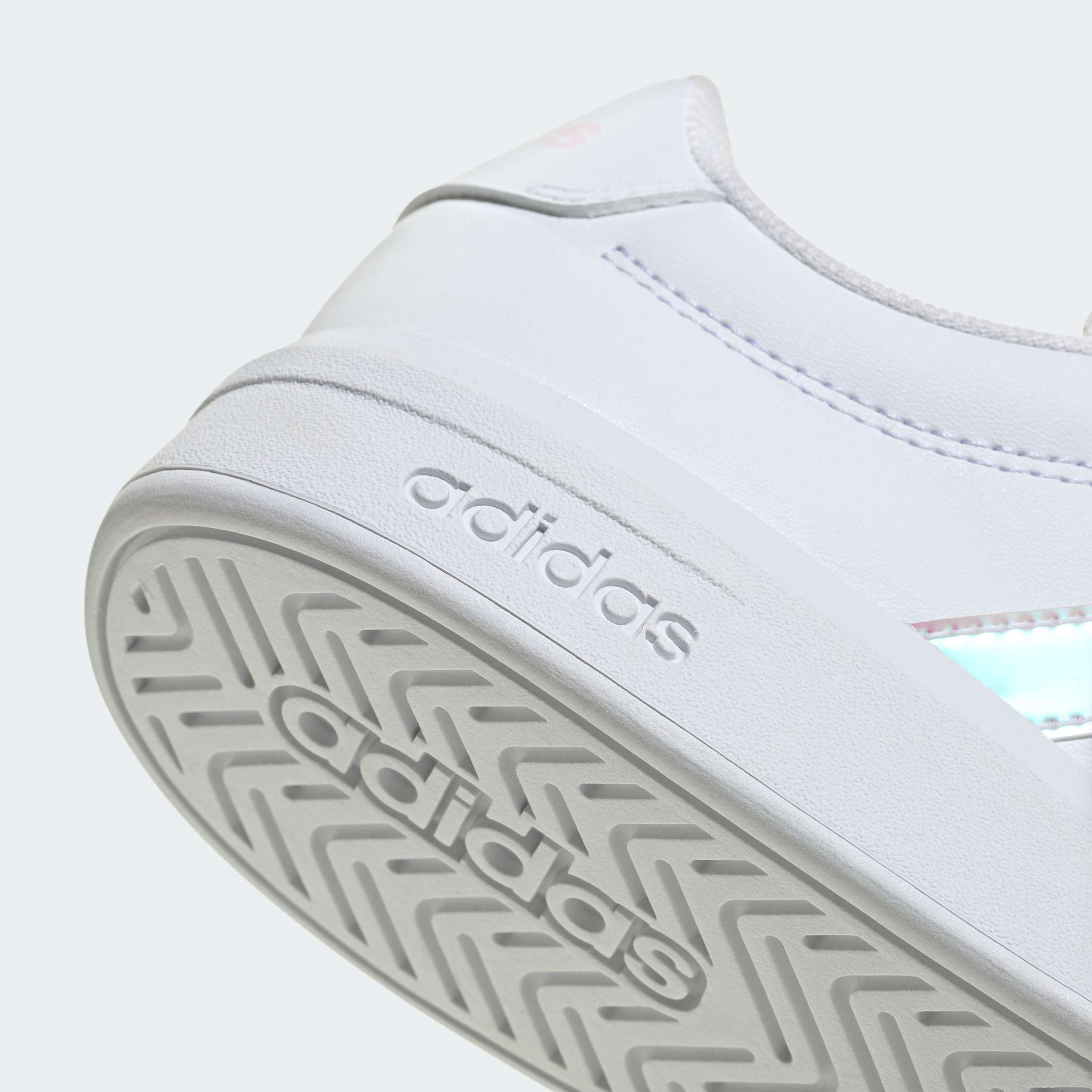 Adidas Girls Grand Court 3.0 Lace-Up Sneakers-girls-shoes-sneakers-image-7