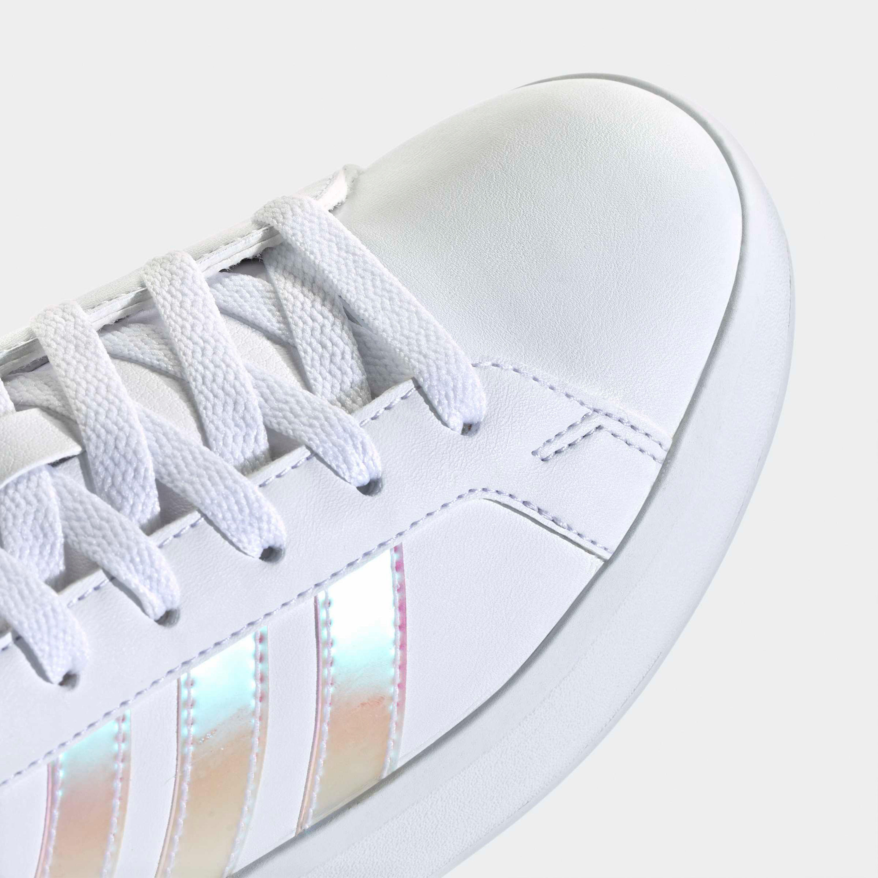 Adidas Girls Grand Court 3.0 Lace-Up Sneakers-girls-shoes-sneakers-image-8