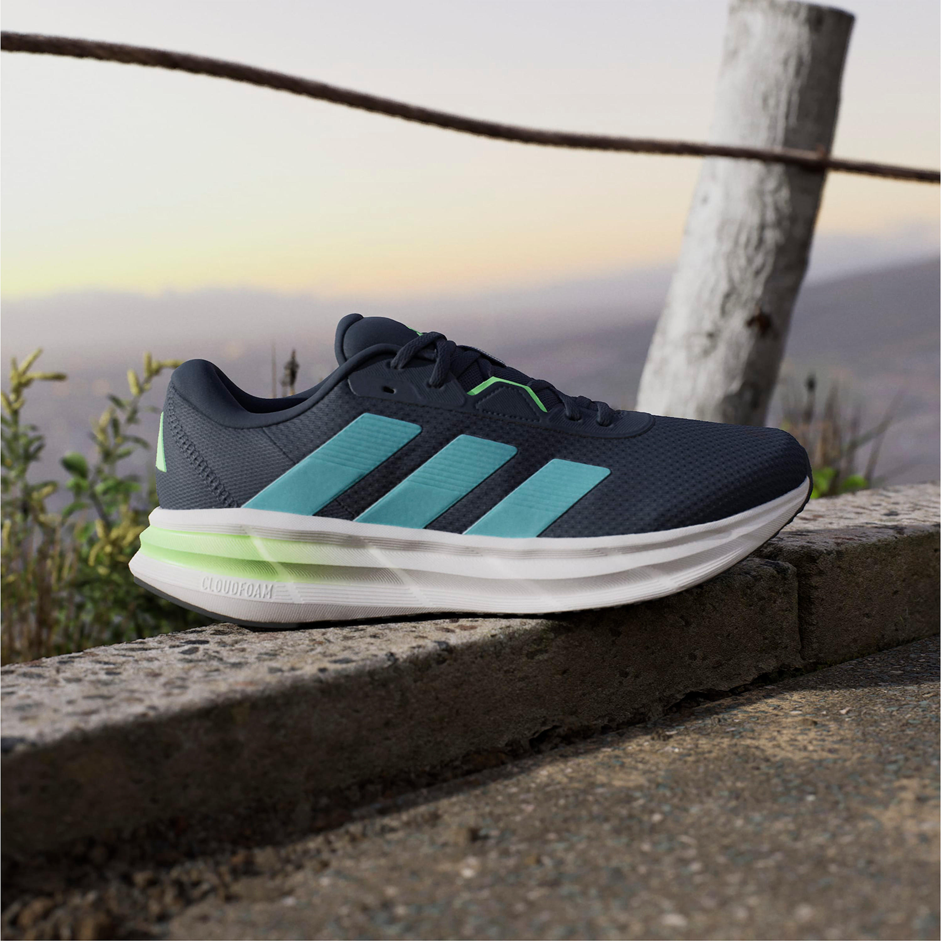حذاء جري برباط إغلاق "جالاكسي 7 إم" للرجال من أديداس-sports-men-shoes-image-6