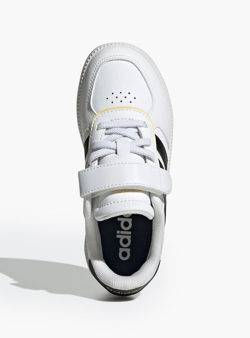 Adidas Boys BREAKNET SLEEK EL C Perforated Hook and Loop Sneakers-boys-shoes-sneakers-image-3