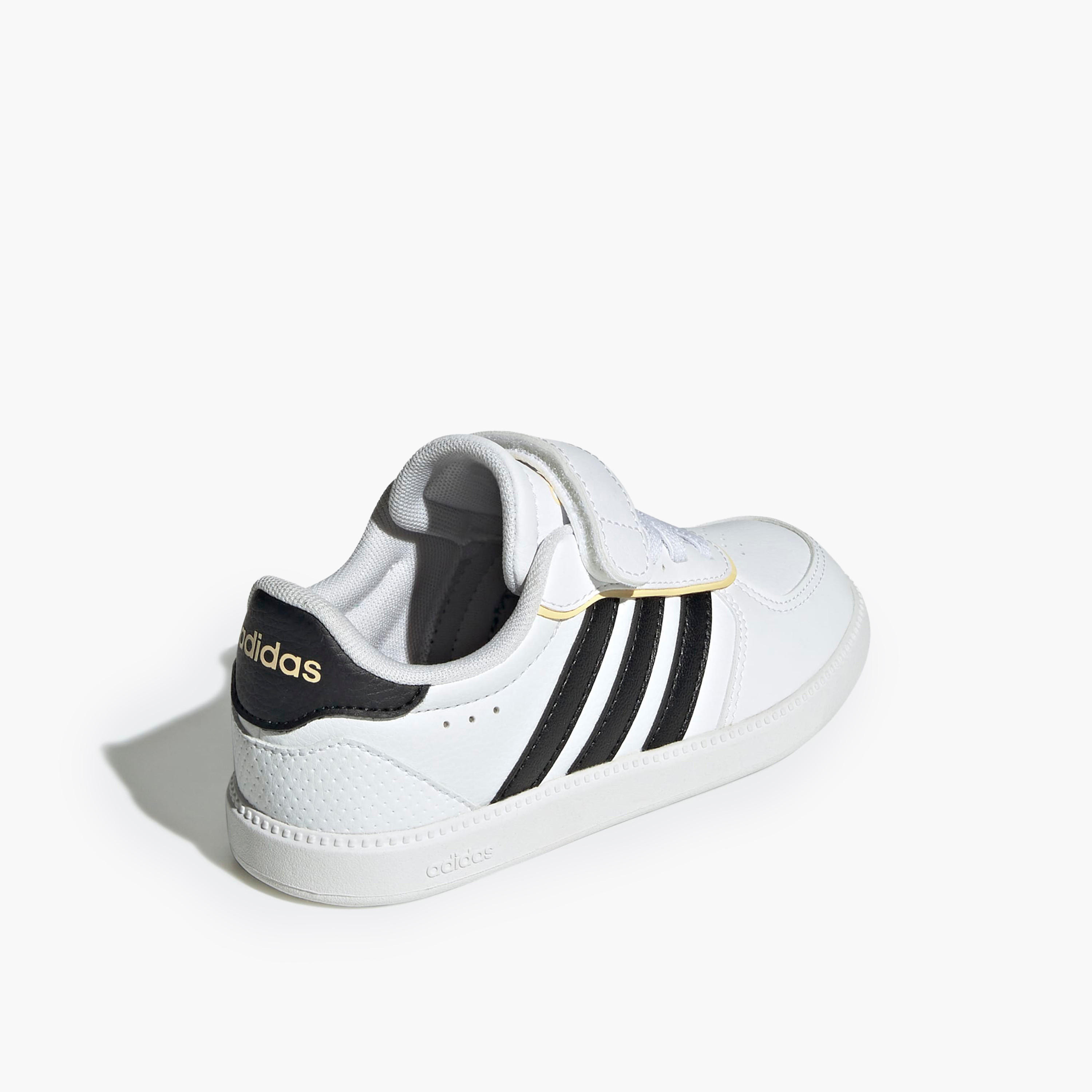 Adidas Boys BREAKNET SLEEK EL C Perforated Hook and Loop Sneakers-boys-shoes-sneakers-image-5