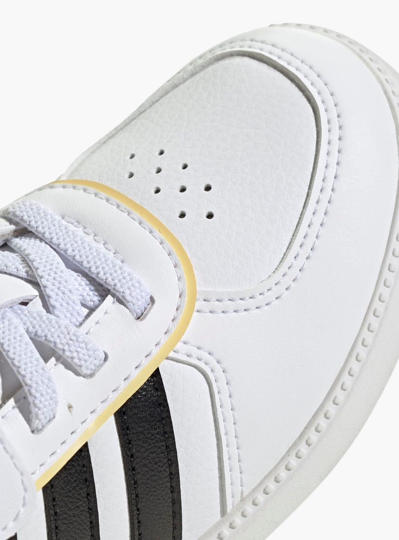 Adidas Boys BREAKNET SLEEK EL C Perforated Hook and Loop Sneakers-boys-shoes-sneakers-image-7