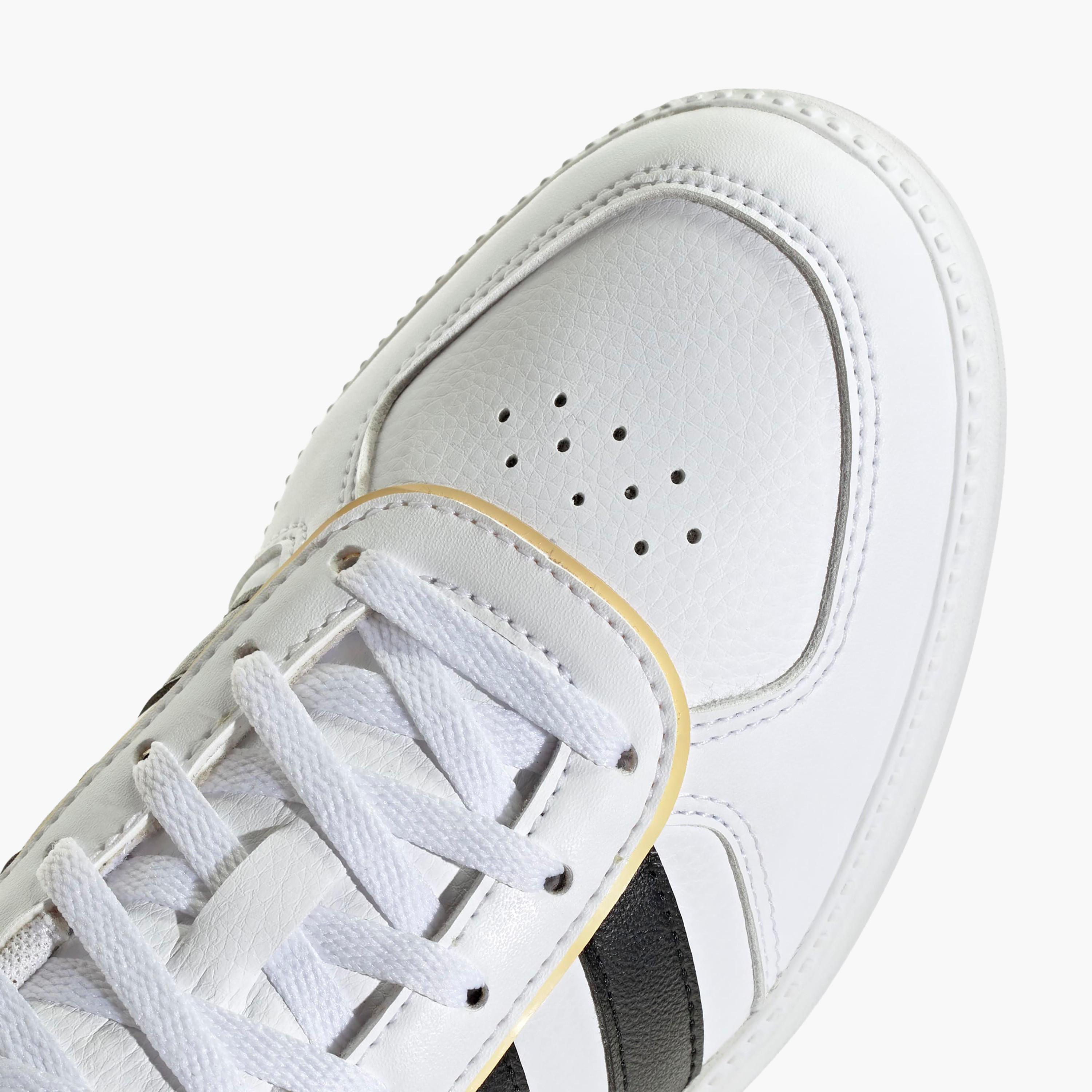 Adidas Boys BREAKNET SLEEK J Perforated Lace-Up Ankle Sneakers-boys-shoes-sneakers-image-6