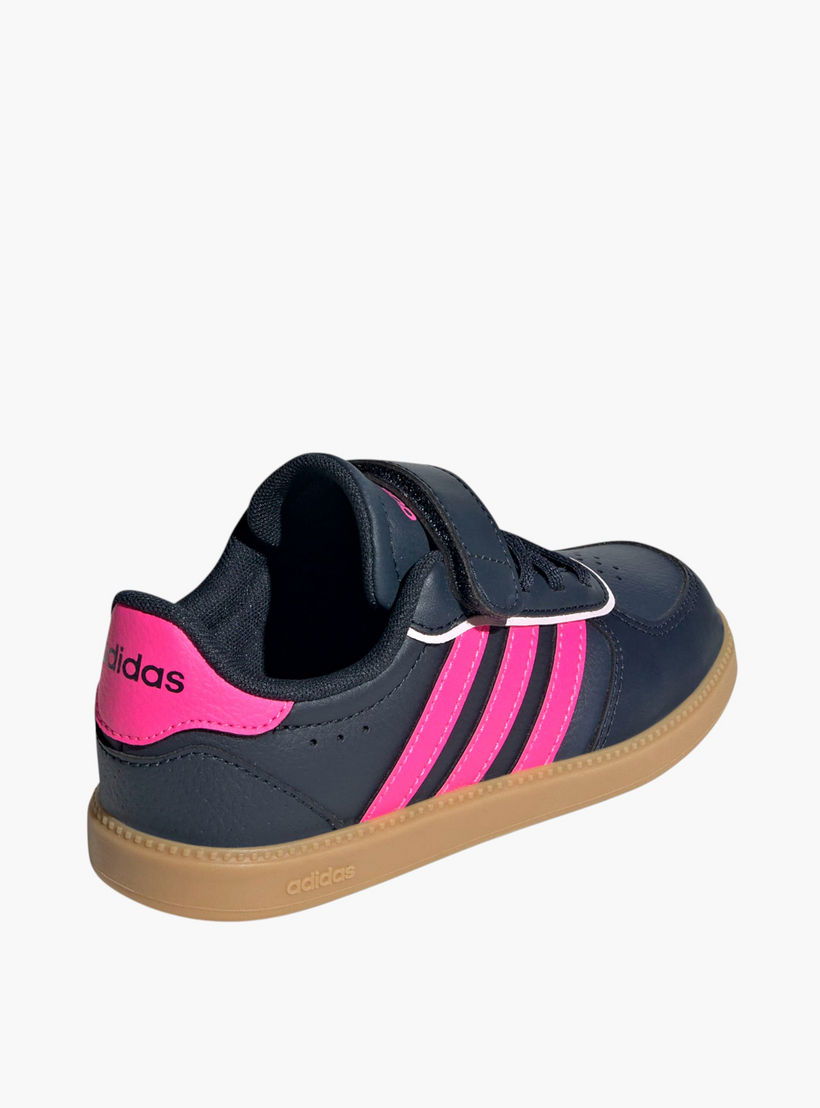 Adidas Girls BREAKNET SLEEK EL C Hook and Loop Sneakers-girls-shoes-sneakers-image-4