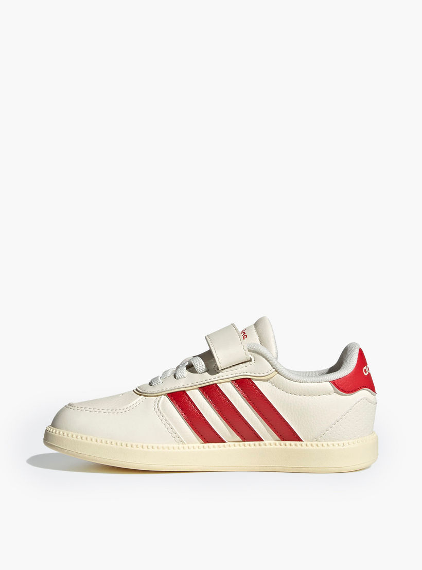 حذاء سنيكرز مثقب بشريط إغلاق لاصق للأولاد من أديداس - BREAKNET SLEEK EL C-boys-shoes-sneakers-image-7