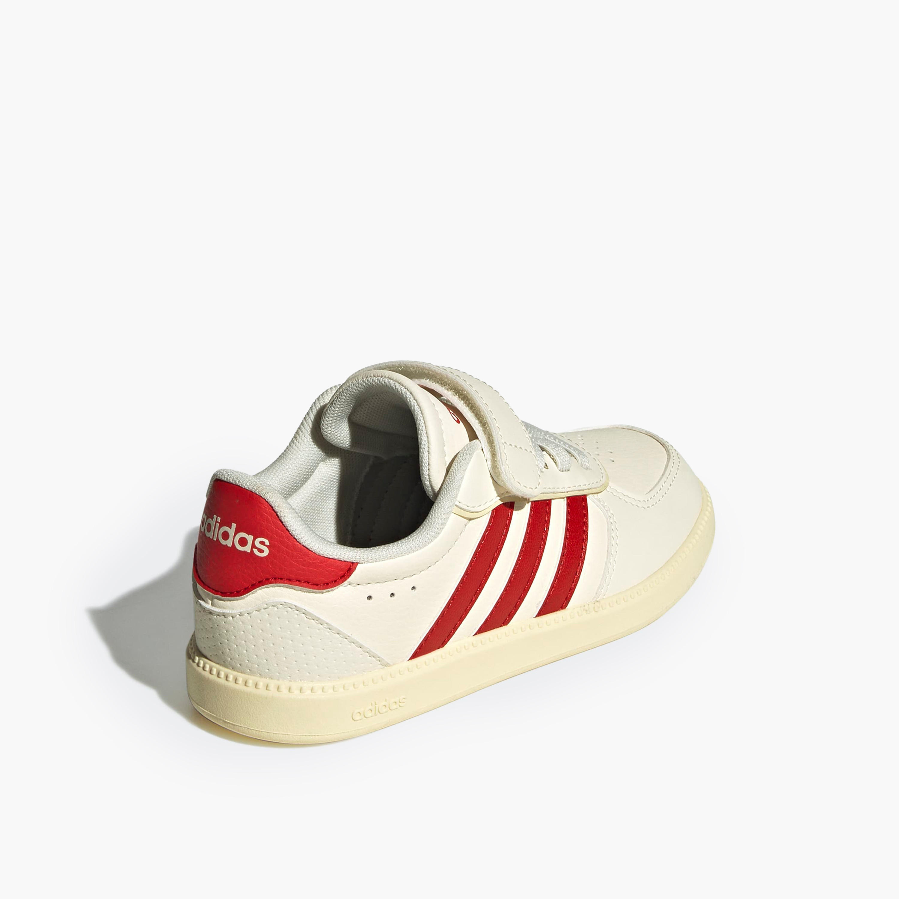 حذاء سنيكرز مثقب بشريط إغلاق لاصق للأولاد من أديداس - BREAKNET SLEEK EL C-boys-shoes-sneakers-image-4