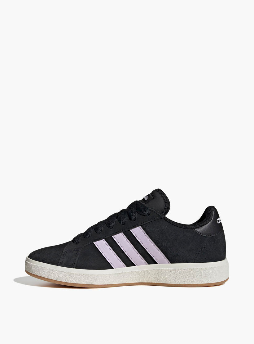 adidas Women's GRAND COURT BASE Lace-Up Sneakers - JQ3596-women-shoes-sneakers-image-4