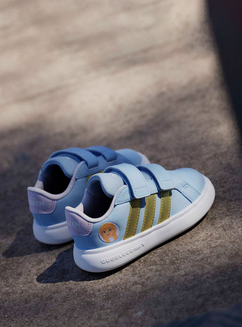 حذاء سنيكرز بشريط إغلاق لاصق جراند كورت آنا من أديداس-baby-girls-shoes-closedshoes-image-9