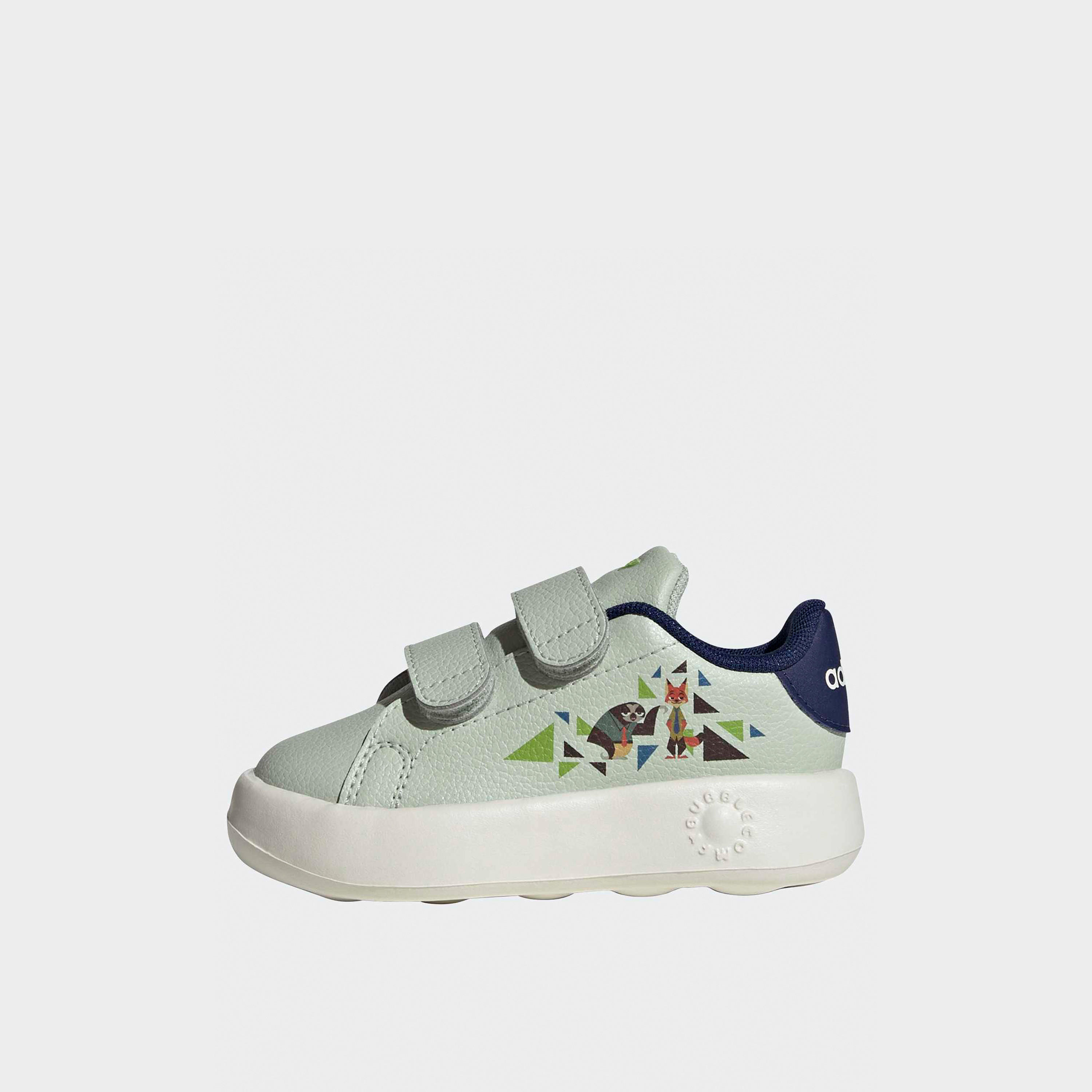 Adidas Advantage Zootopia CF Sneakers with Hook & Loop-baby-girls-shoes-closedshoes-image-3
