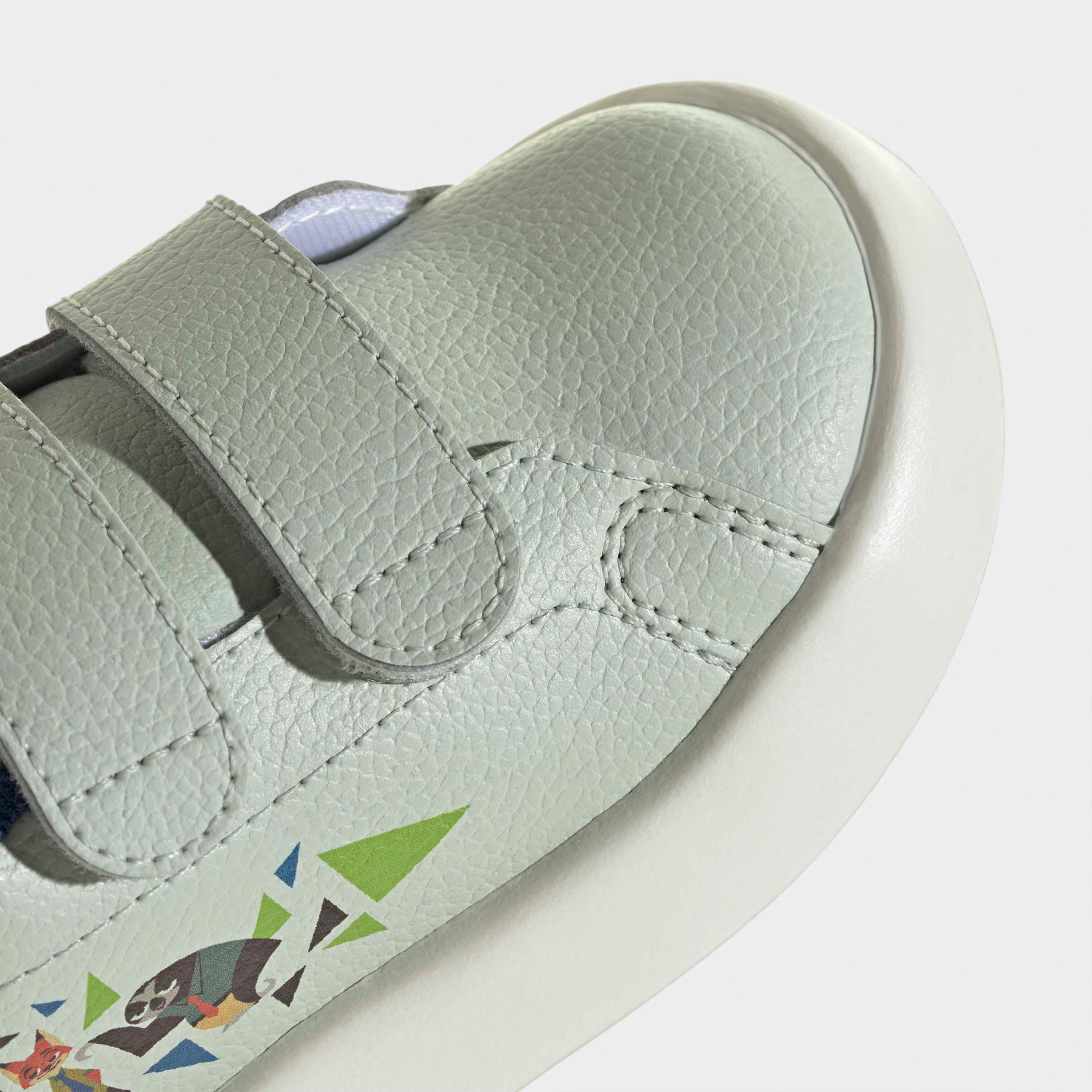 Adidas Advantage Zootopia CF Sneakers with Hook & Loop-baby-girls-shoes-closedshoes-image-7