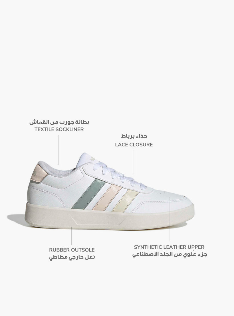 Adidas Women Breaknet 3.0 Lace-Up Ankle Sneakers-sports-women-shoes-image-2