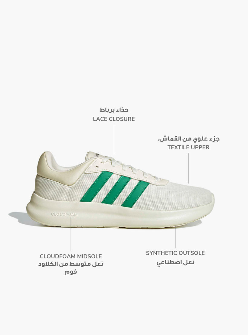 حذاء سنيكرز بطول الكاحل ورباط إغلاق لايت ريسر 4.0 للرجال من أديداس-sports-men-shoes-image-2