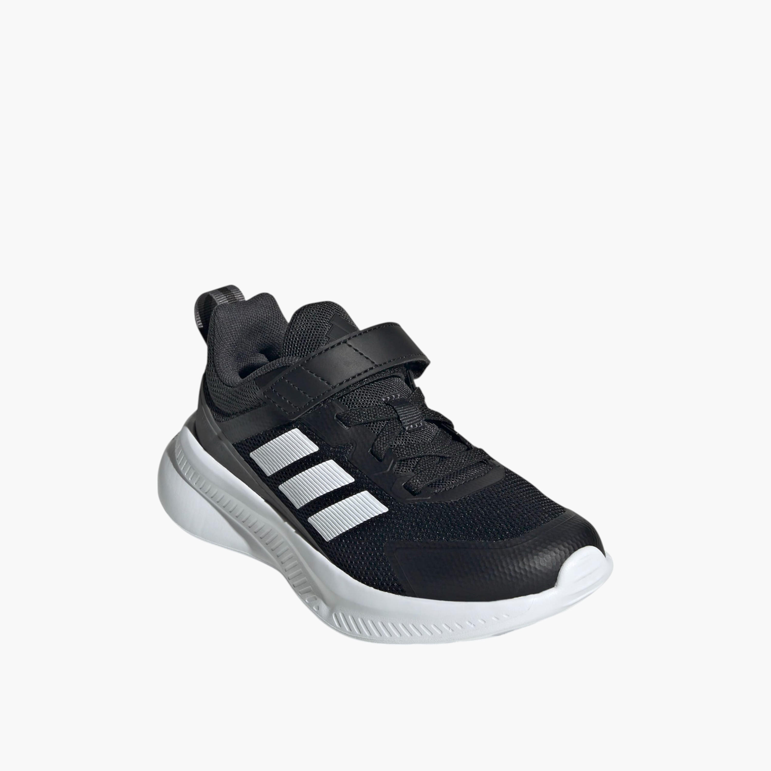 adidas Kids Fortarun 4.0 El C Lace-Up Cushioned Sole Running Shoes-boys-shoes-schoolshoes-image-1