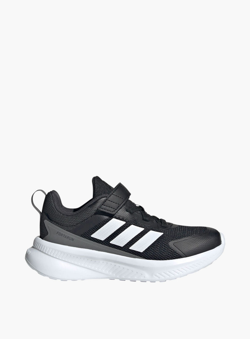 adidas Kids Fortarun 4.0 El C Lace-Up Cushioned Sole Running Shoes-boys-shoes-schoolshoes-image-2