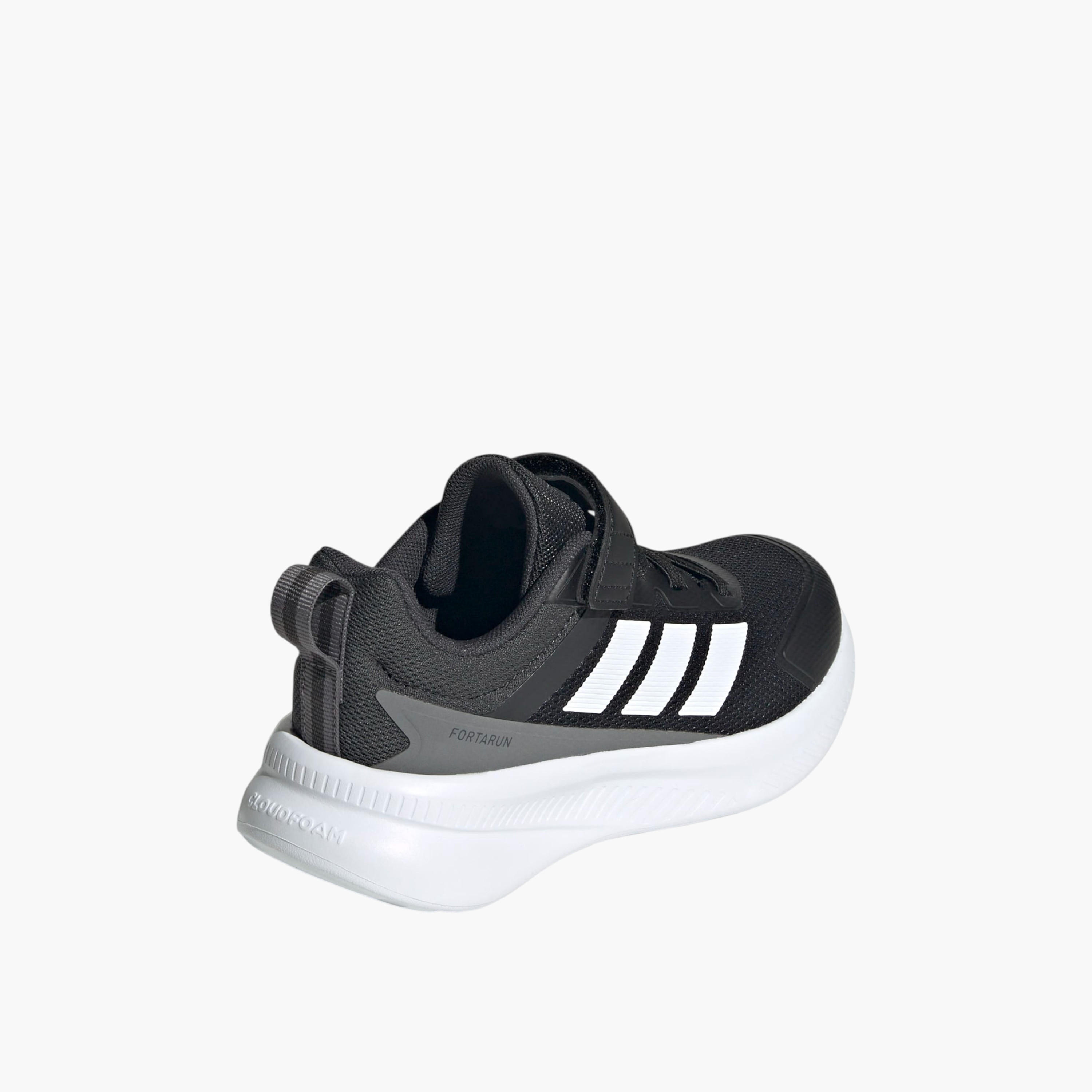 adidas Kids Fortarun 4.0 El C Lace-Up Cushioned Sole Running Shoes-boys-shoes-schoolshoes-image-3