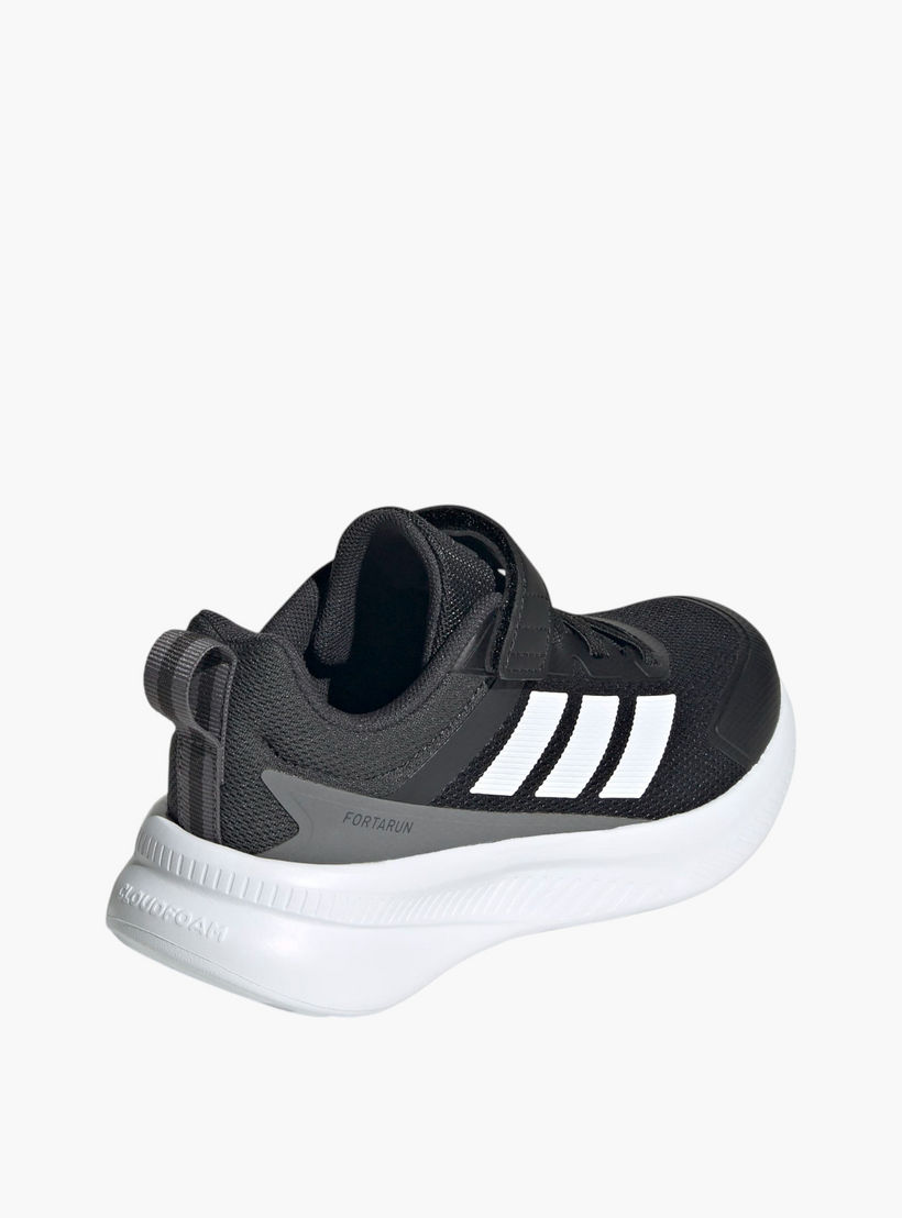 adidas Kids Fortarun 4.0 El C Lace-Up Cushioned Sole Running Shoes-boys-shoes-schoolshoes-image-3