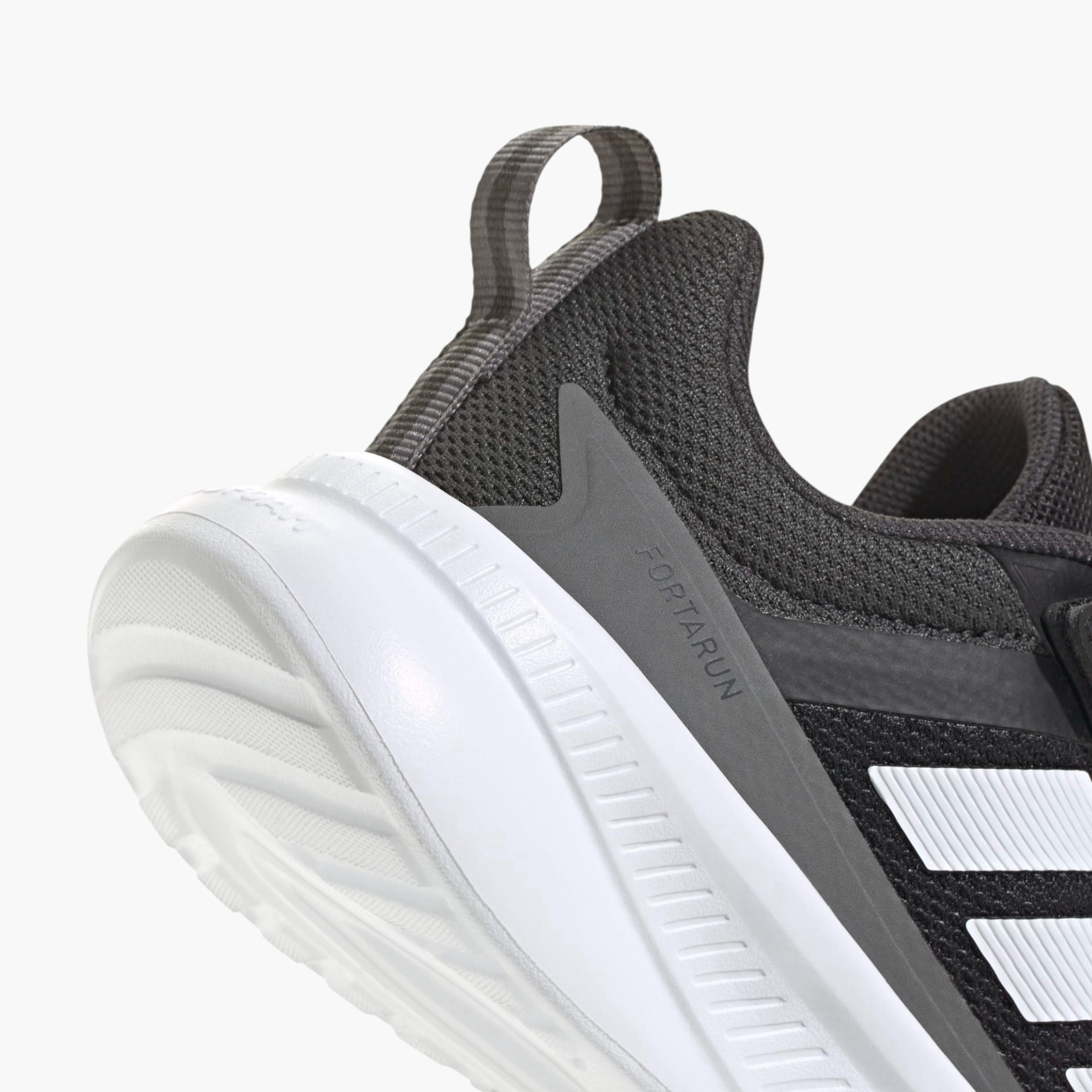 adidas Kids Fortarun 4.0 El C Lace-Up Cushioned Sole Running Shoes-boys-shoes-schoolshoes-image-5