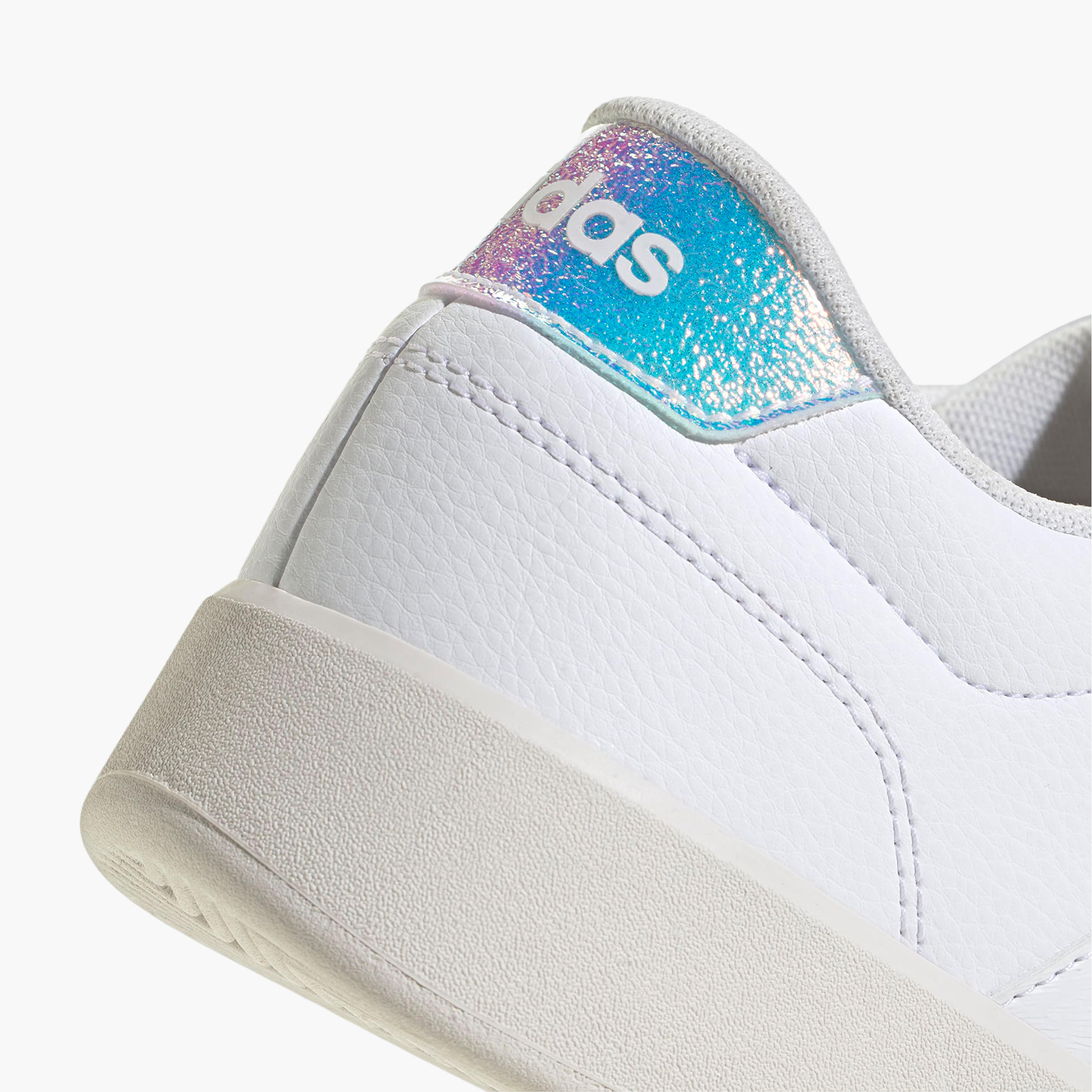 adidas Women BREAKNET 3.0 Perforated Lace-Up Sneakers-women-shoes-sneakers-image-6