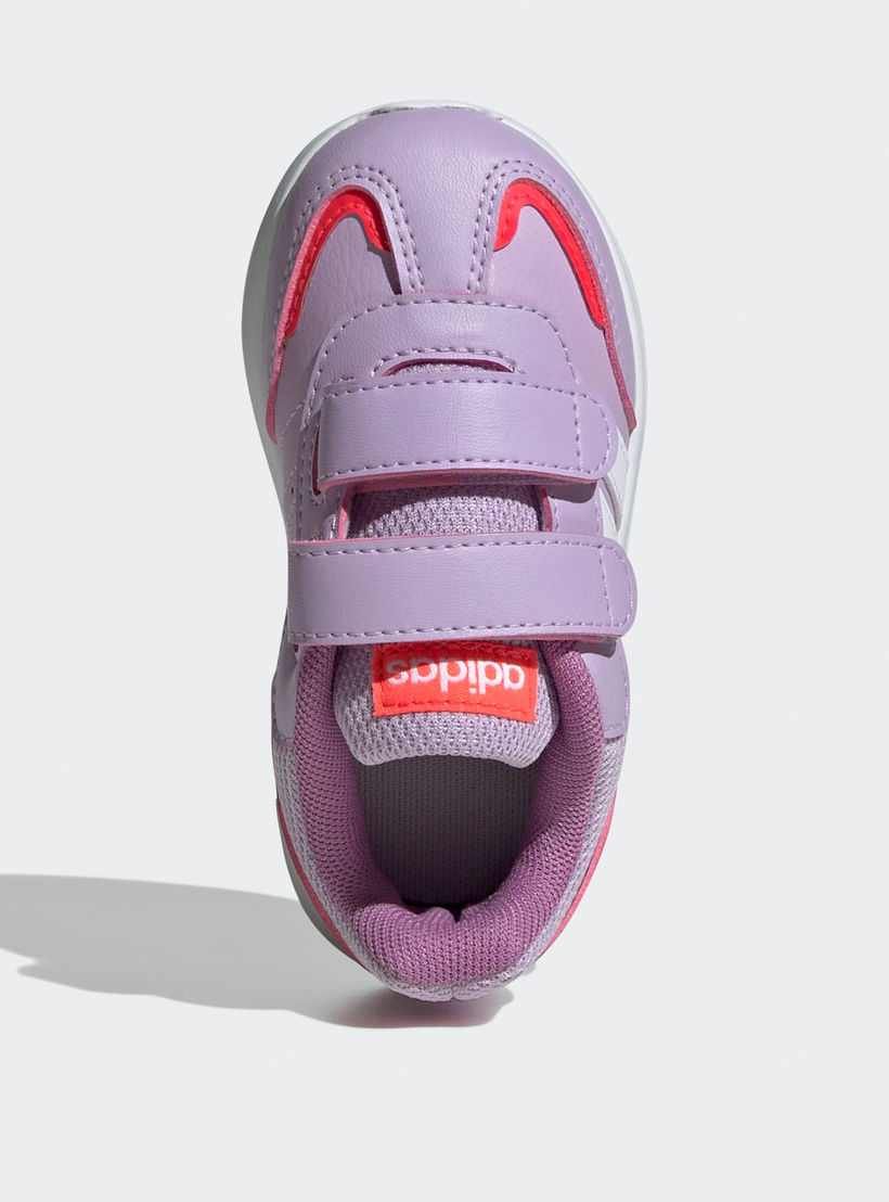 Adidas Tensaur Switch CF Sneakers with Hook & Loop-baby-girls-shoes-closedshoes-image-4