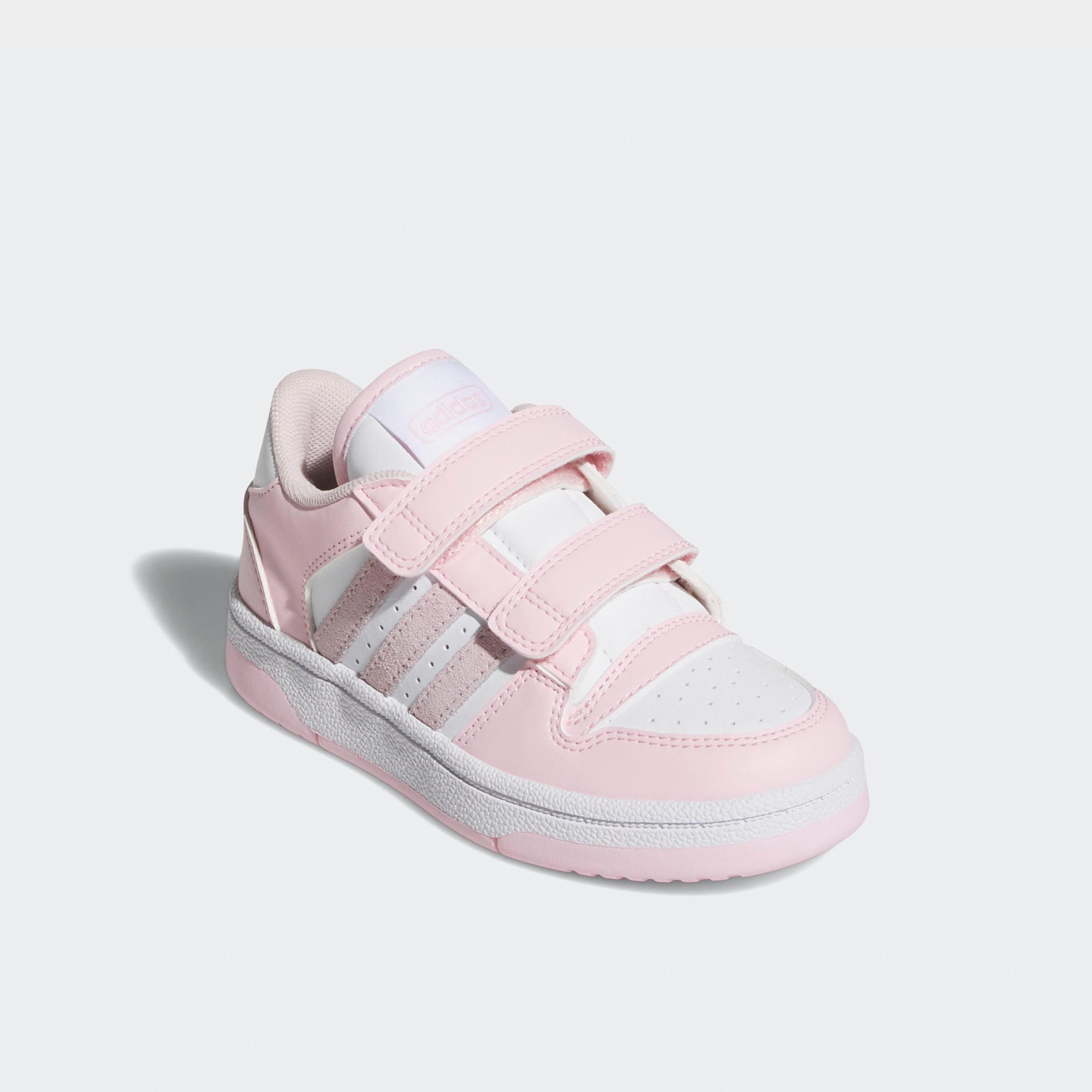 حذاء سنيكرز طول الكاحل بشريط إغلاق بريك ستارت للبنات من أديداس-girls-shoes-sneakers-image-1