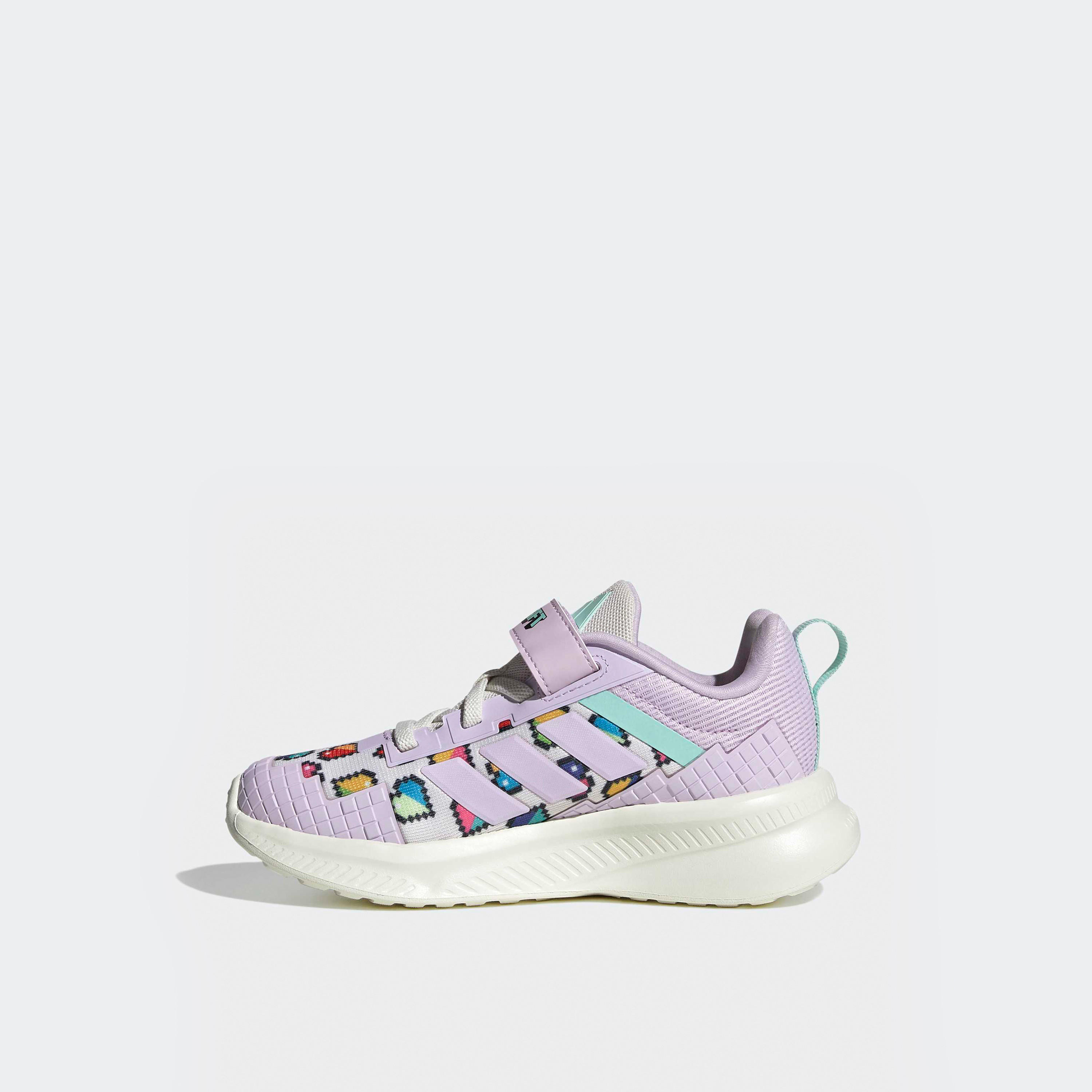 Adidas Girls Minecraft Fortarun EL Hook & Loop Sneakers-girls-shoes-sneakers-image-3