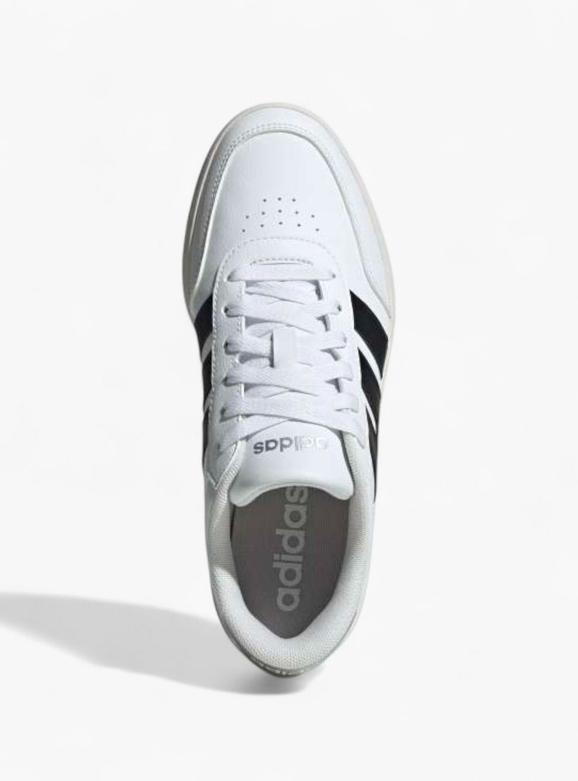 Adidas Women's BREAKNET 3.0 Lace-Up Sneakers - JR3559-women-shoes-sneakers-image-3