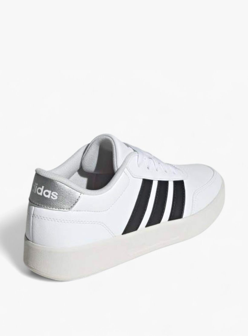Adidas Women's BREAKNET 3.0 Lace-Up Sneakers - JR3559-women-shoes-sneakers-image-5