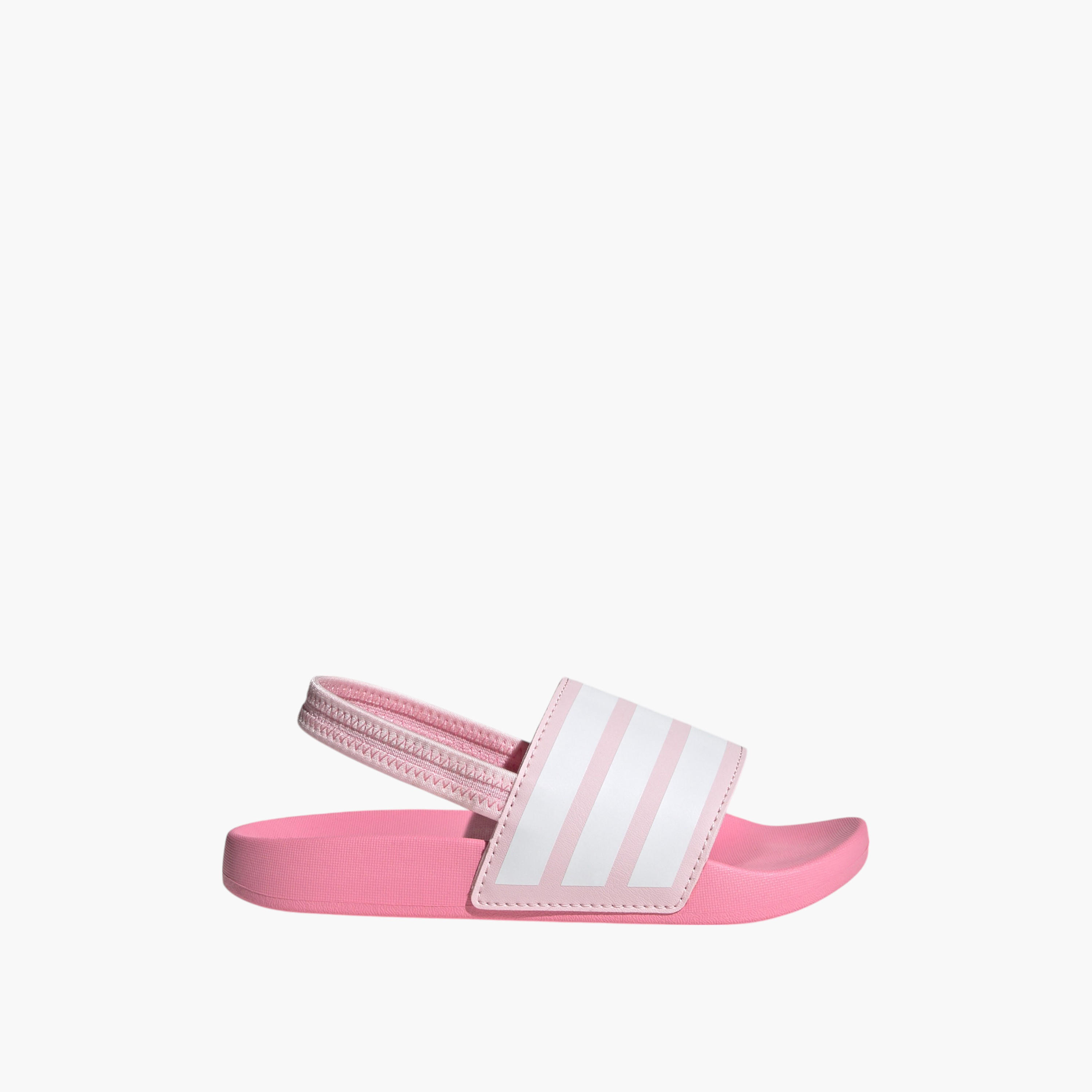 Adidas Girls' ADILETTE ESTRAP C Slides with Backstrap - JR5331-girls-shoes-flipflopsandslides-image-2