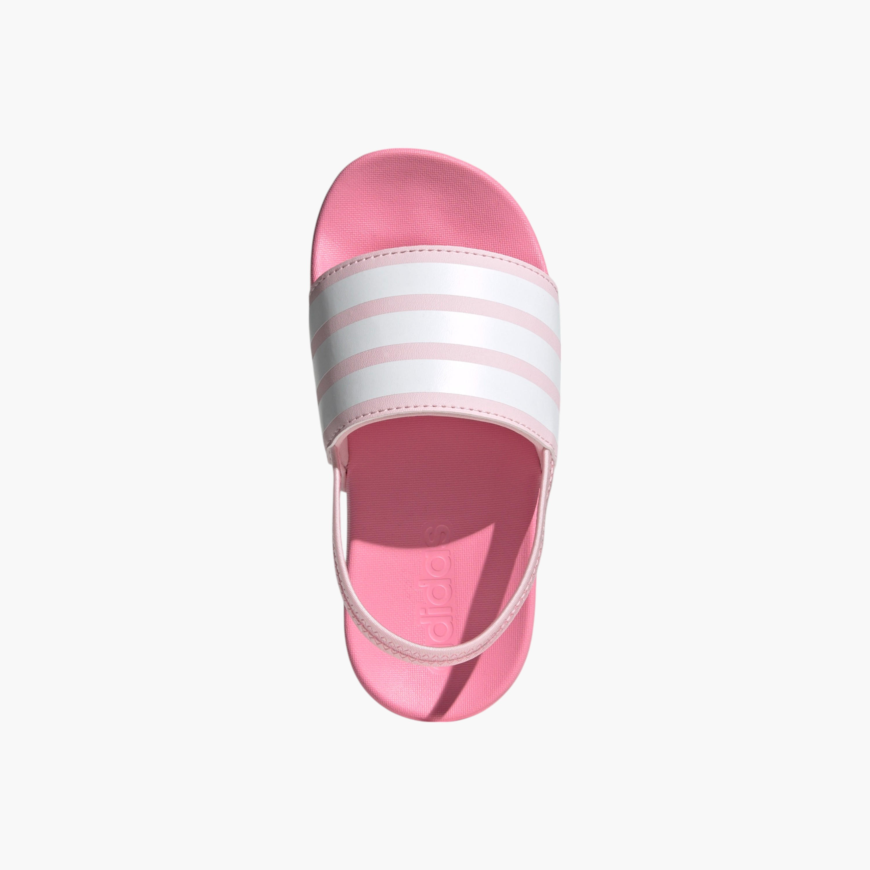 Adidas Girls' ADILETTE ESTRAP C Slides with Backstrap - JR5331-girls-shoes-flipflopsandslides-image-3