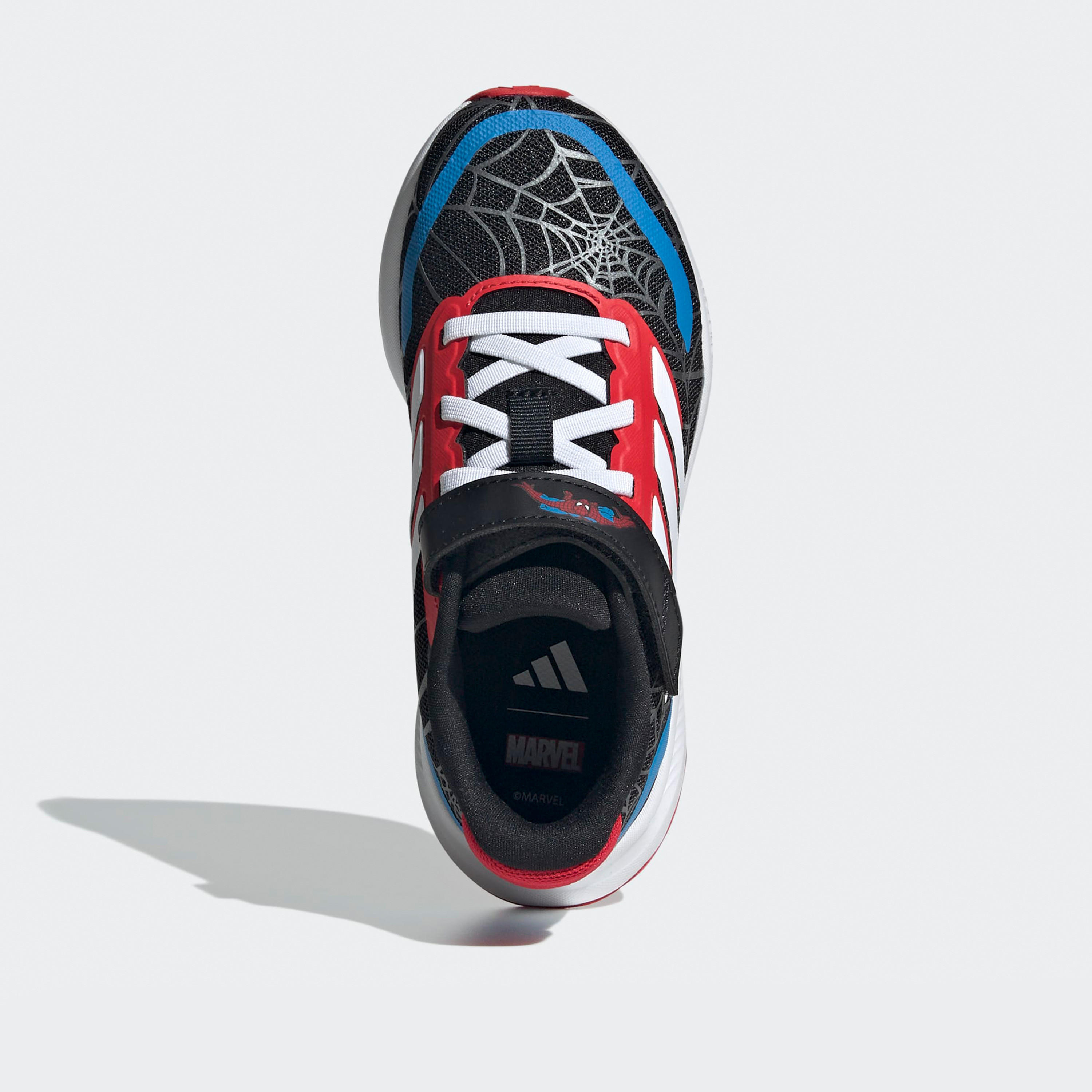 حذاء جري بشريط إغلاق لاصق رنفالكون سبايدر مان إي إل للأولاد من أديداس-sports-boys-shoes-image-4