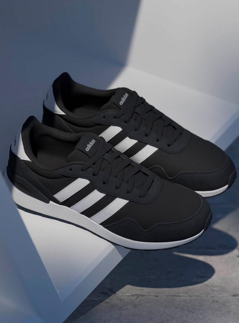 Adidas Men Run 60s 4.0 Textured Lace-Up Sports Shoes-sports-men-shoes-image-10