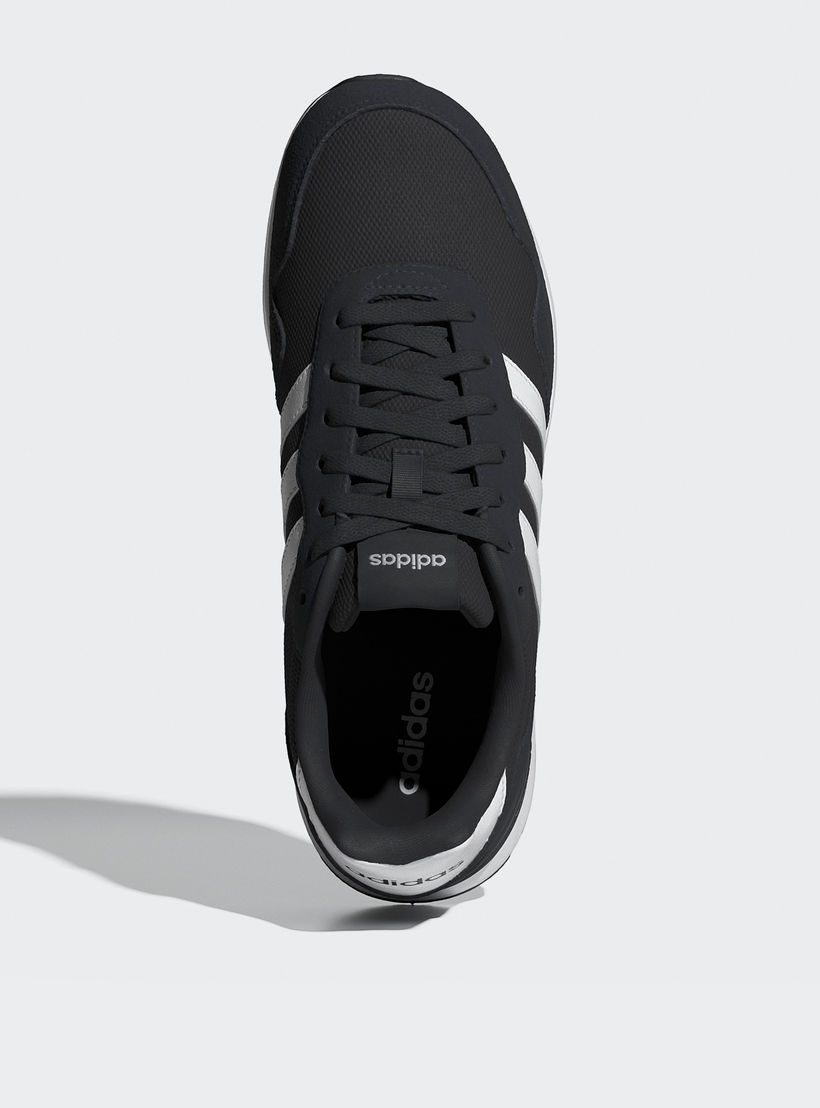 Adidas Men Run 60s 4.0 Textured Lace-Up Sports Shoes-sports-men-shoes-image-3