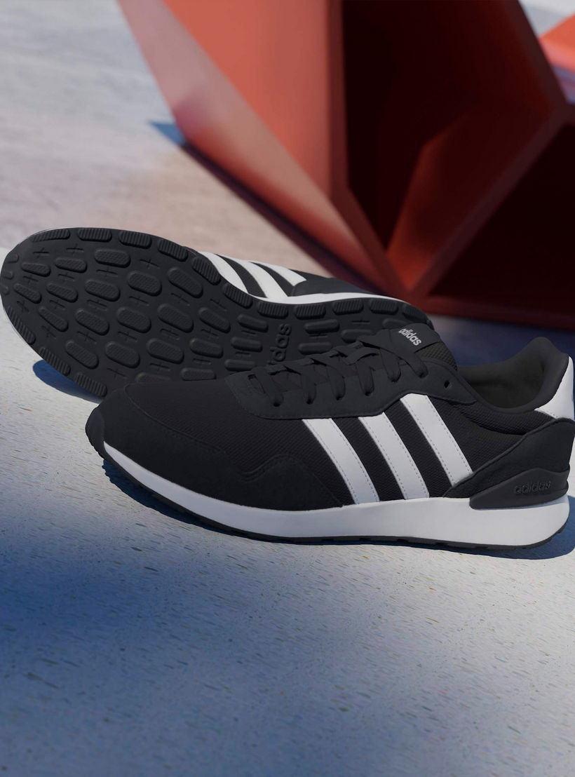 Adidas Men Run 60s 4.0 Textured Lace-Up Sports Shoes-sports-men-shoes-image-9