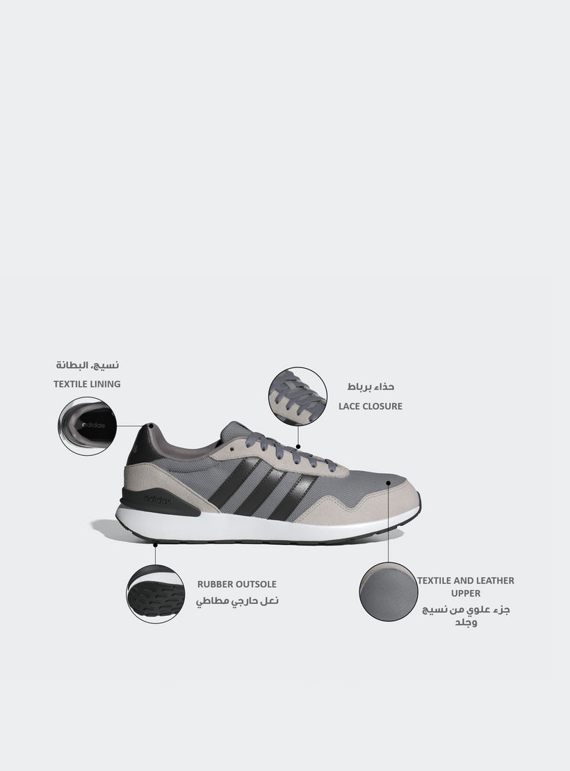 Adidas Men Run 60s 4.0 Lace-Up Sports Shoes-sports-men-shoes-image-2