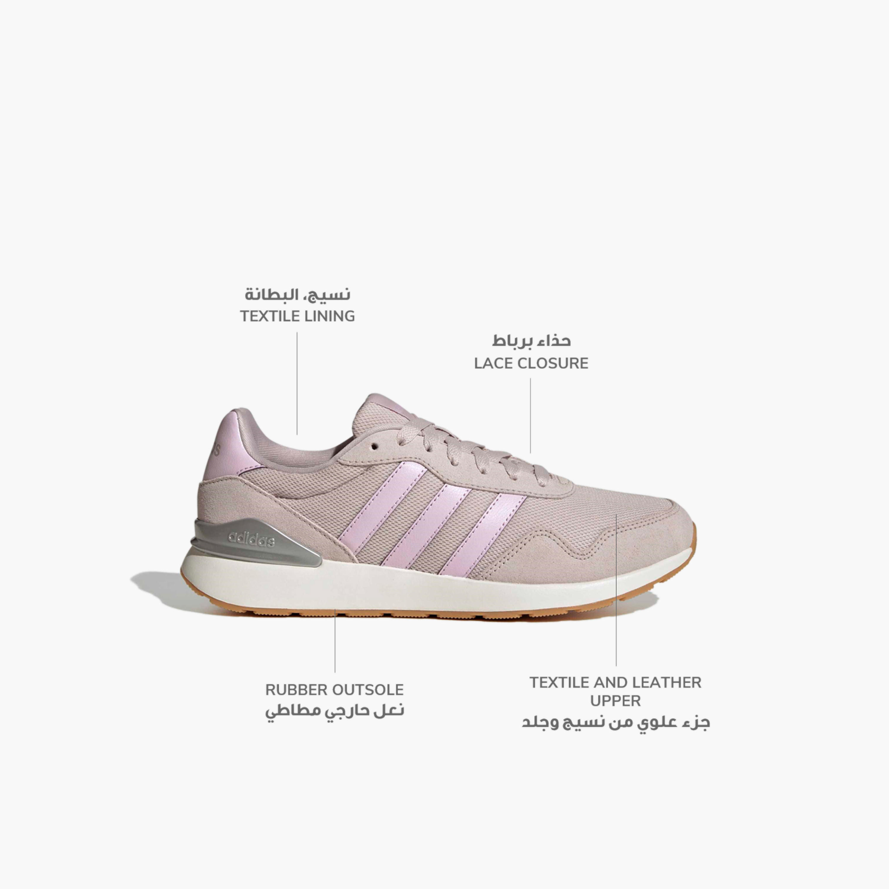Adidas Women Run 60s 4.0 Lace-Up Ankle Sneakers-sports-women-shoes-image-2