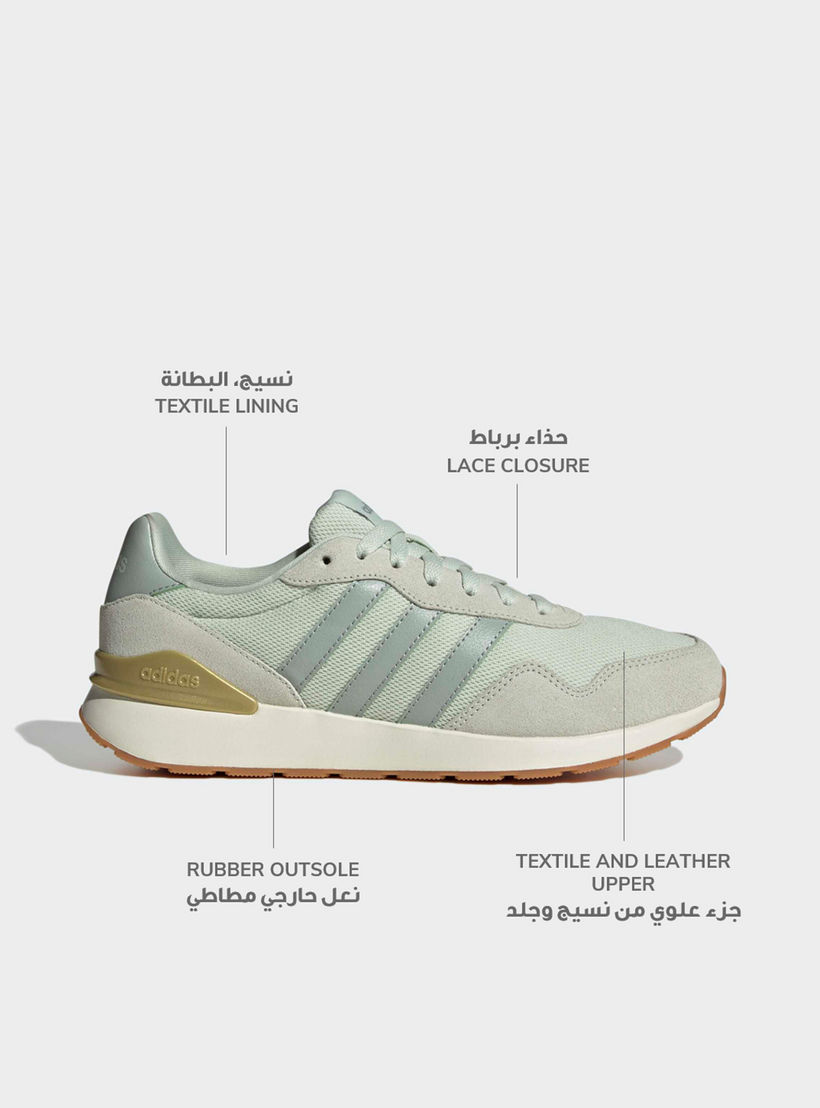 Adidas Women Run 60s 4.0 Lace-Up Ankle Sneakers-sports-women-shoes-image-2
