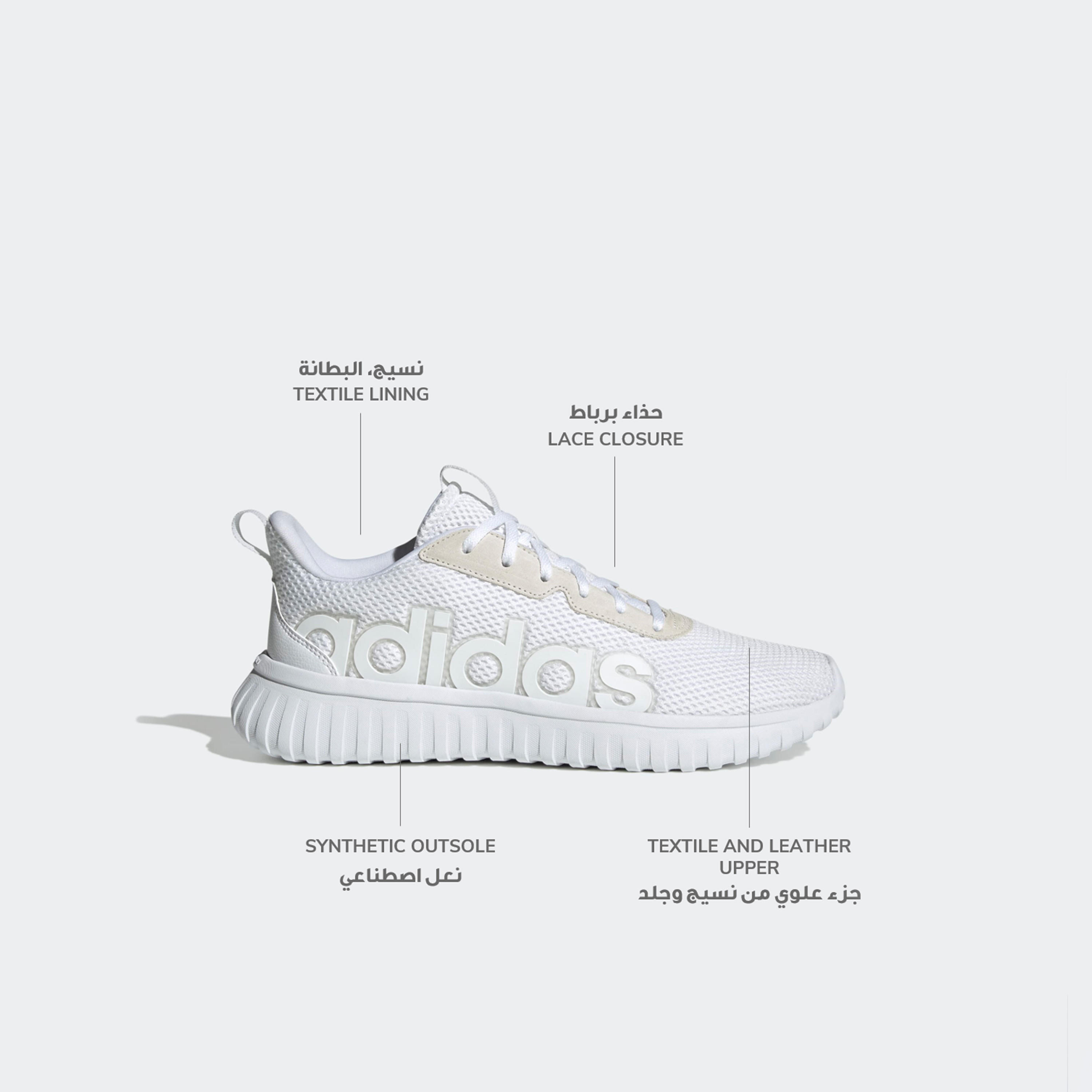 Adidas Men Kaptir Base Lace-Up Sneakers-sports-men-shoes-image-2
