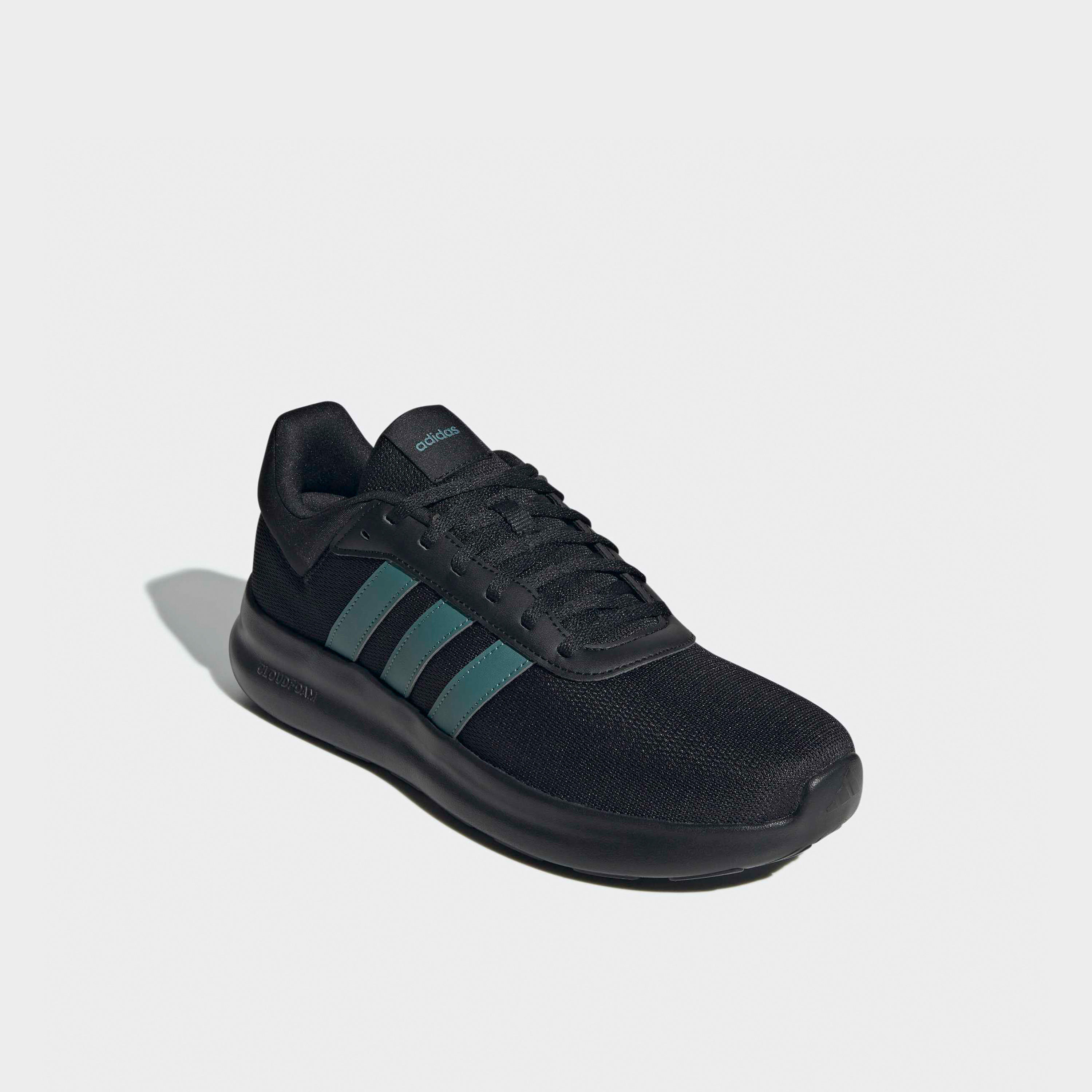 حذاء سنيكرز بارز الملمس للكاحل برباط إغلاق لايت ريسر 4.0 للرجال من أديداس-sports-men-shoes-image-1