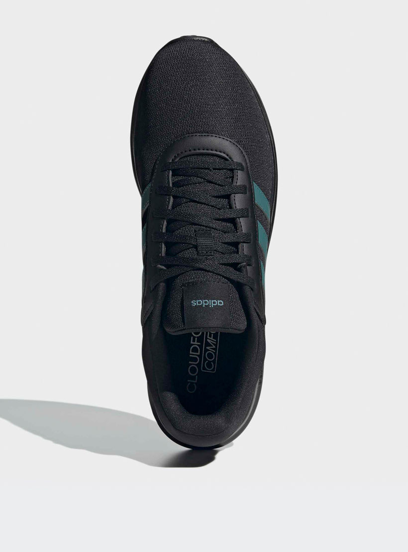 حذاء سنيكرز بارز الملمس للكاحل برباط إغلاق لايت ريسر 4.0 للرجال من أديداس-sports-men-shoes-image-3