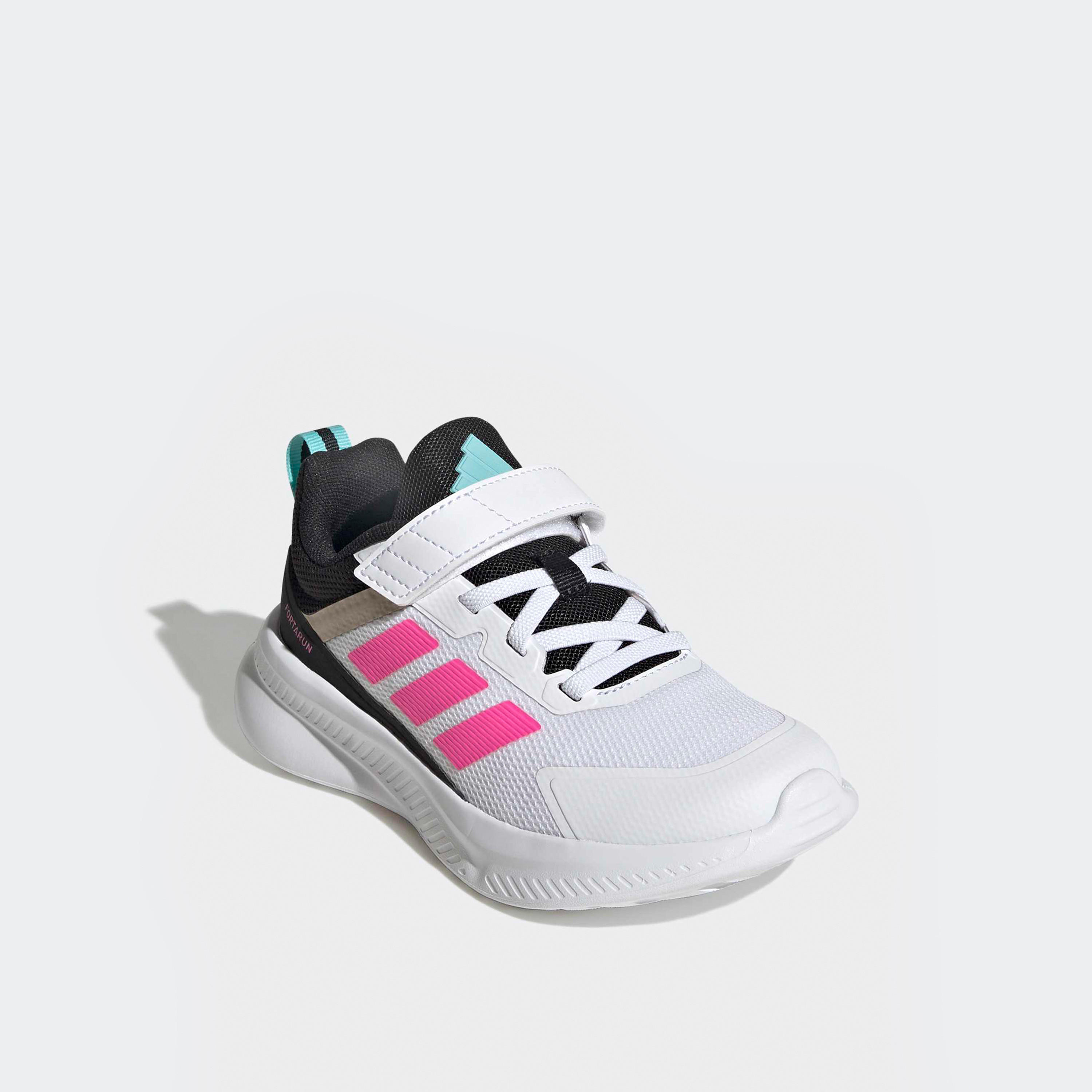 Adidas Girls Fortarun 4.0 EL Hook & Loop Sneakers-girls-shoes-sneakers-image-1