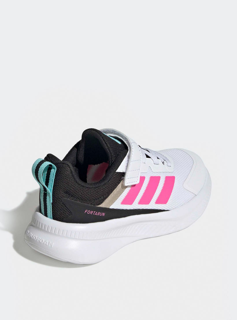 Adidas Girls Fortarun 4.0 EL Hook & Loop Sneakers-girls-shoes-sneakers-image-5