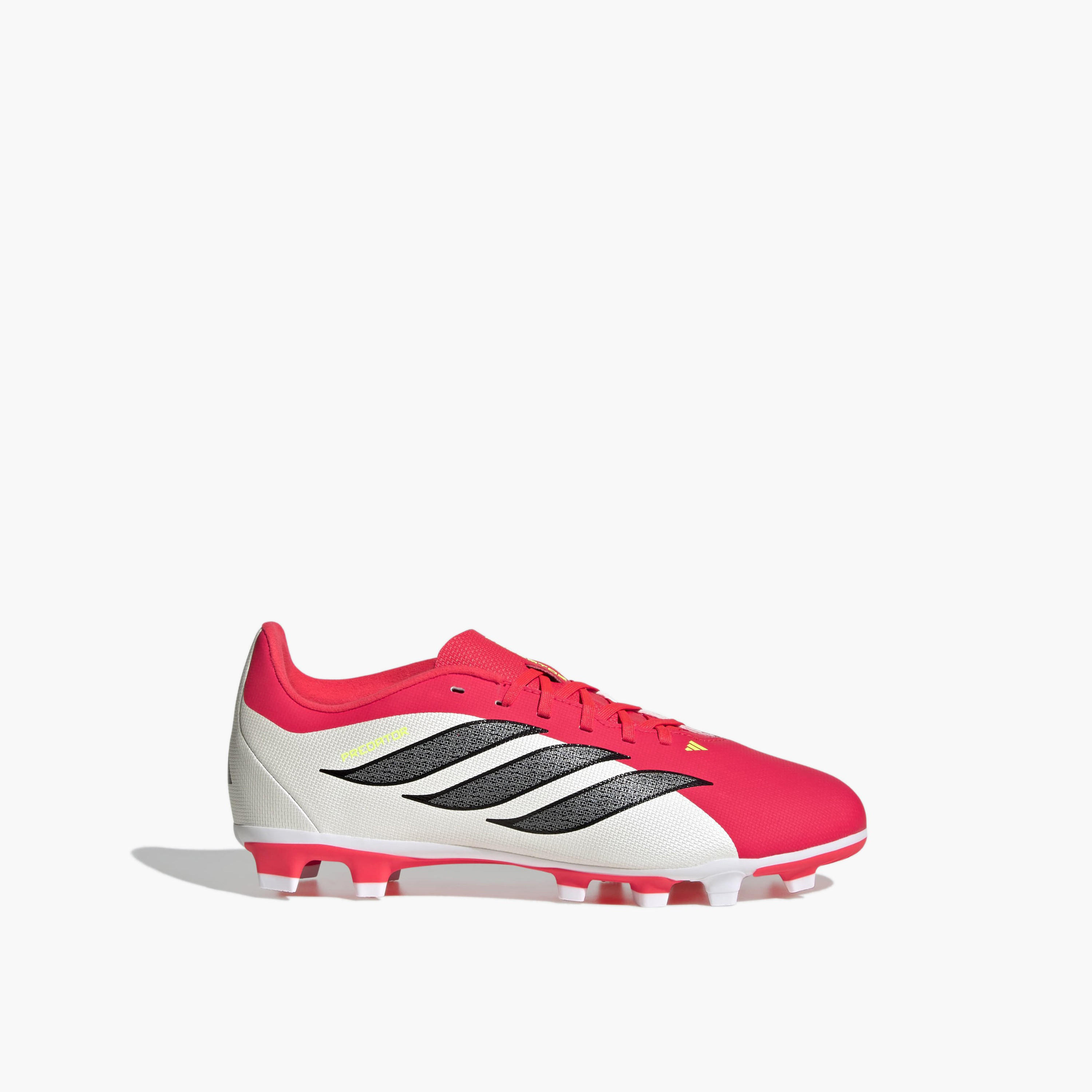 adidas Boys Predator Club FG/MG Lace-Up Football Firm Ground Boots-sports-gear-football-shoes-firmground-image-2