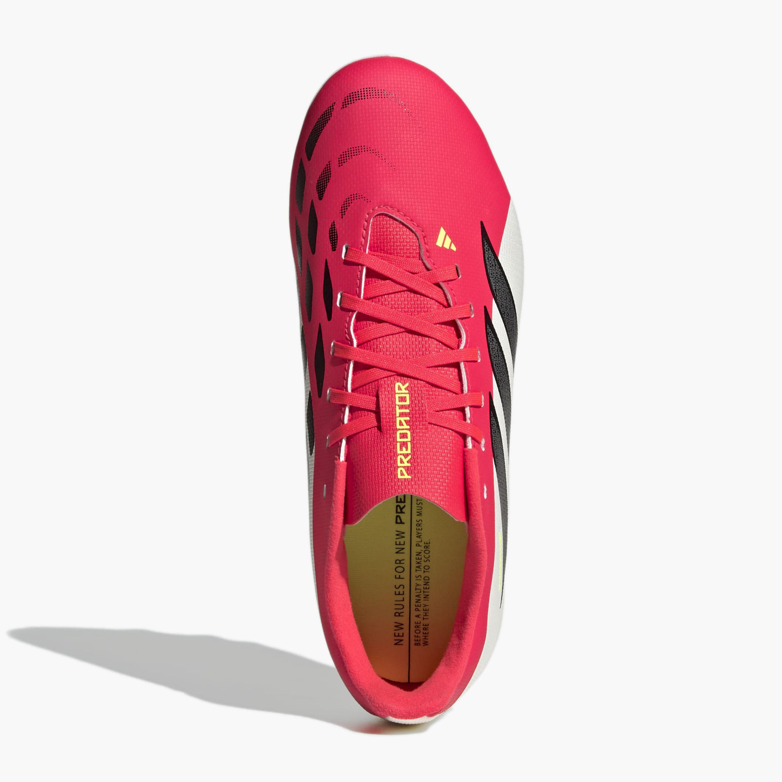 adidas Boys Predator Club FG/MG Lace-Up Football Firm Ground Boots-sports-gear-football-shoes-firmground-image-3