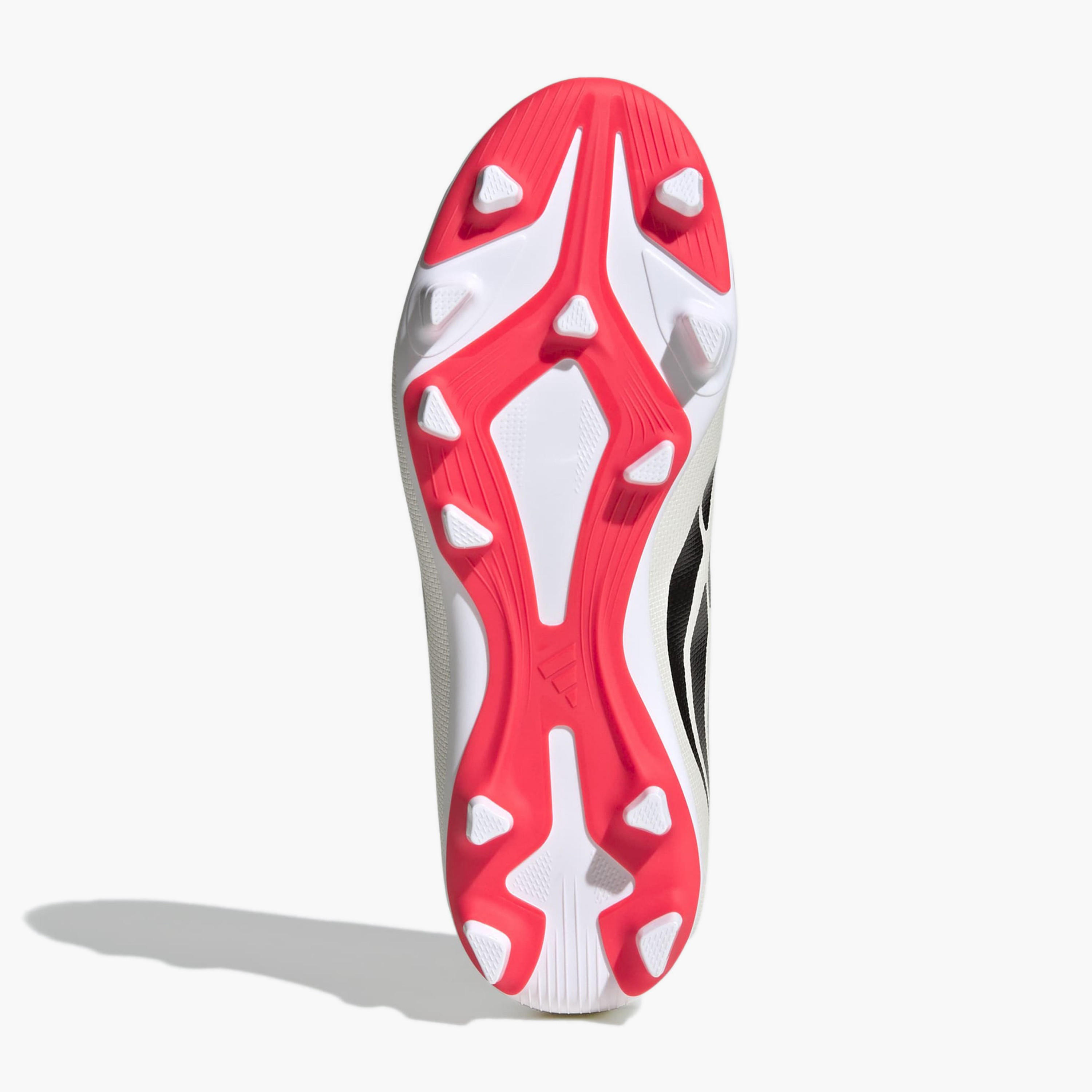 adidas Boys Predator Club FG/MG Lace-Up Football Firm Ground Boots-sports-gear-football-shoes-firmground-image-4